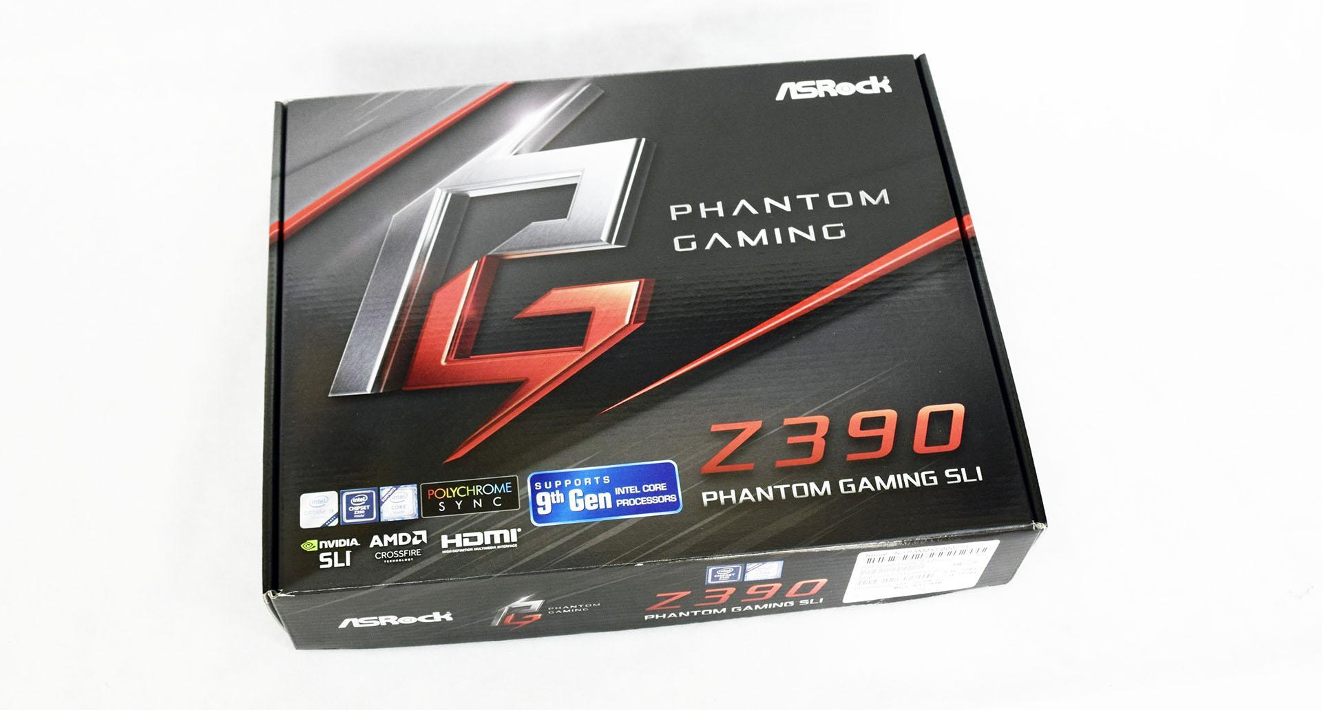 Placa-mãe ASRock Z390 Phantom Gaming SLI