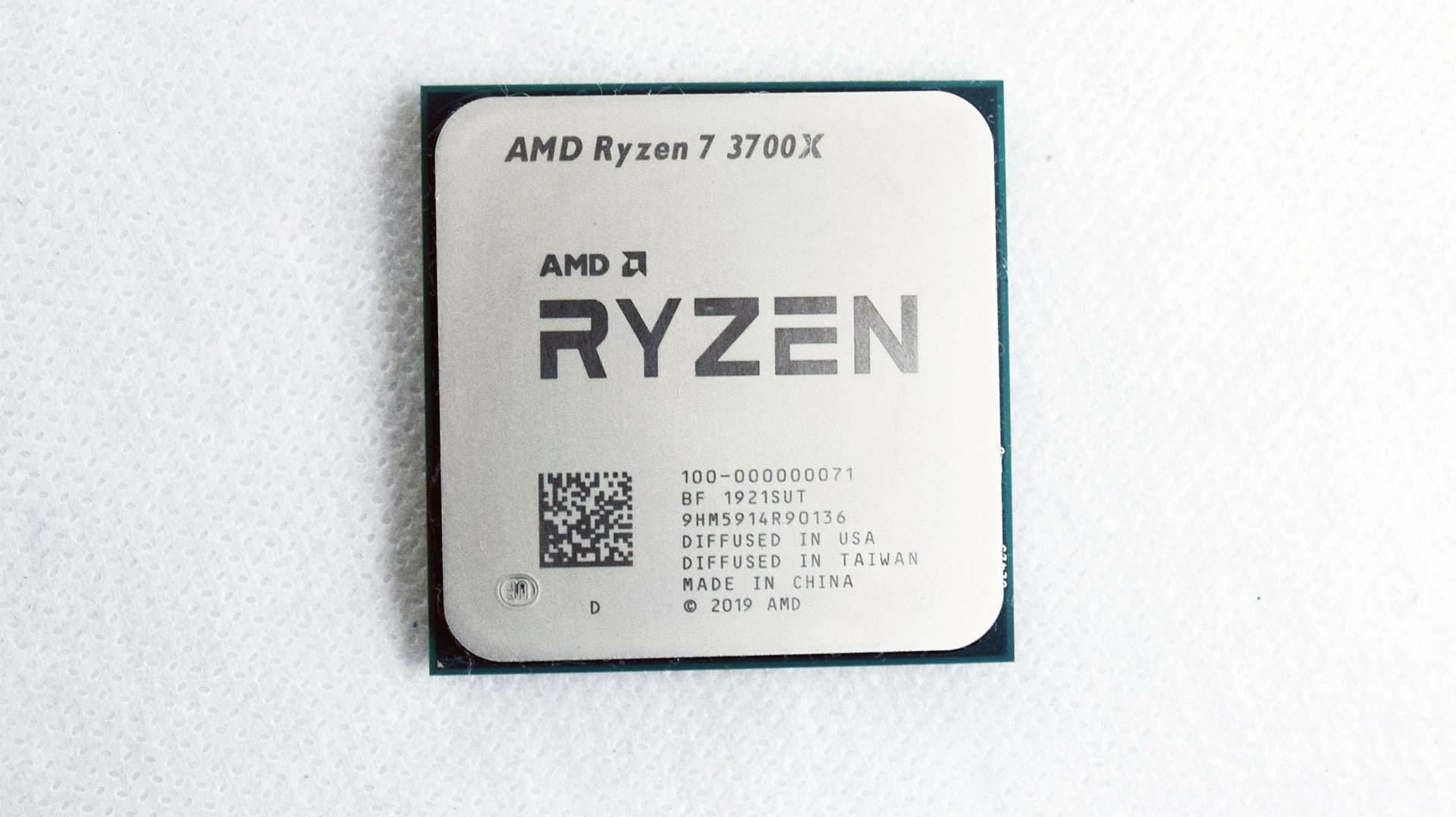 Teste do processador Ryzen 7 3700X