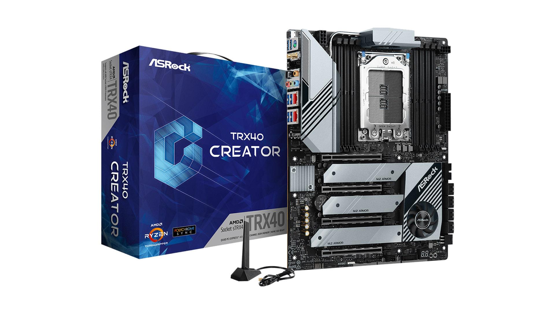 Mais informações sobre "Placa-mãe ASRock TRX40 Creator"