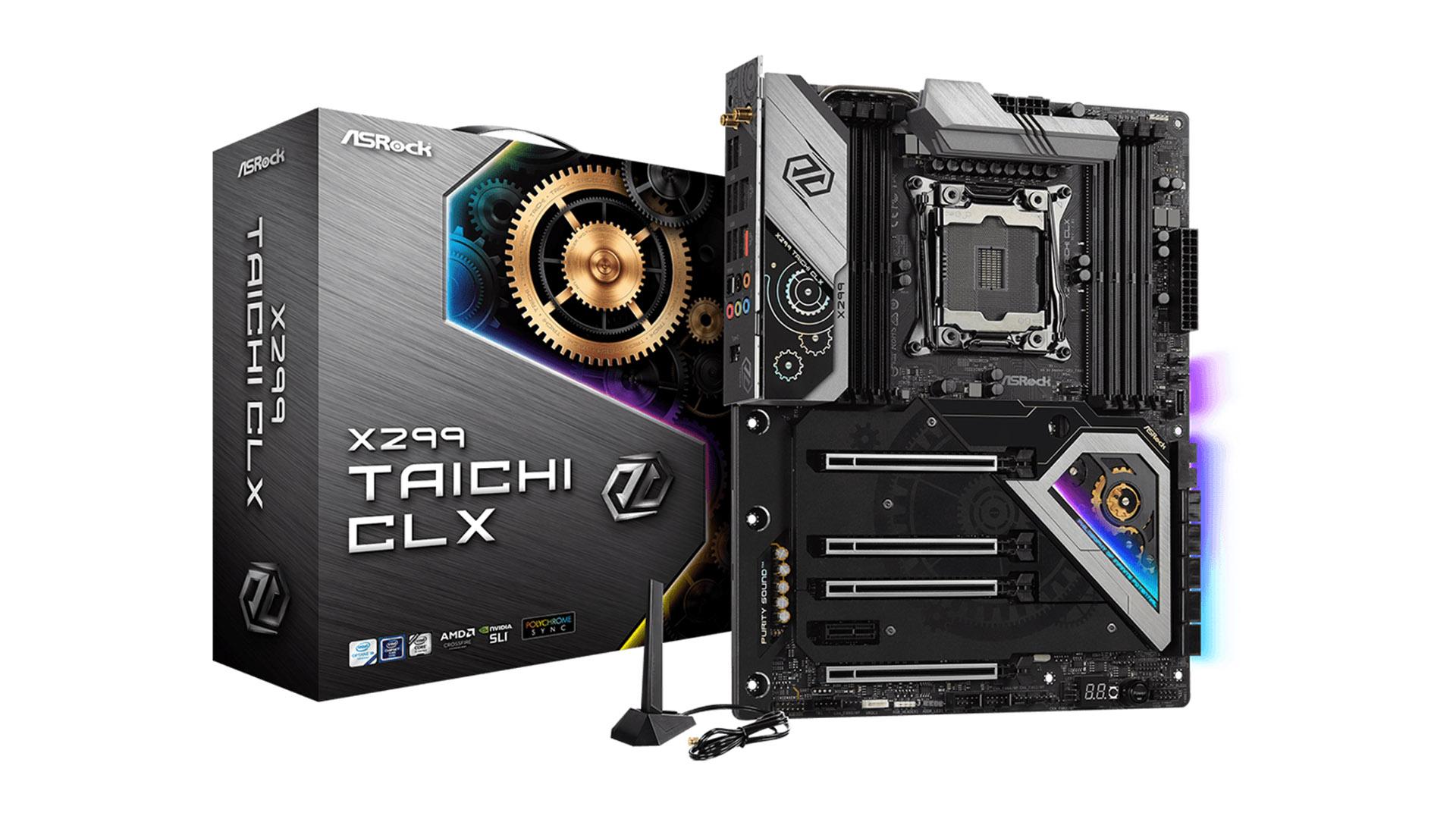 Mais informações sobre "Placa-mãe ASRock X299 Taichi CLX"