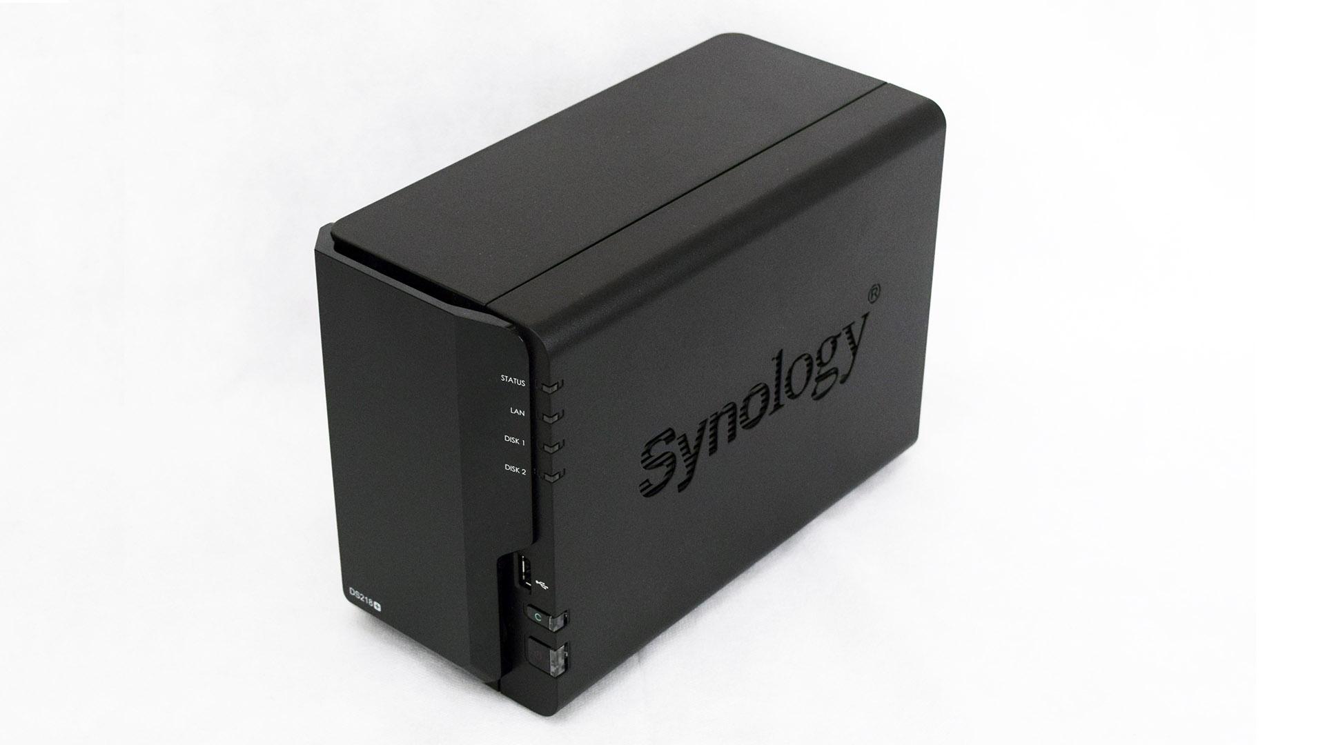 Teste da unidade NAS Synology DS218+