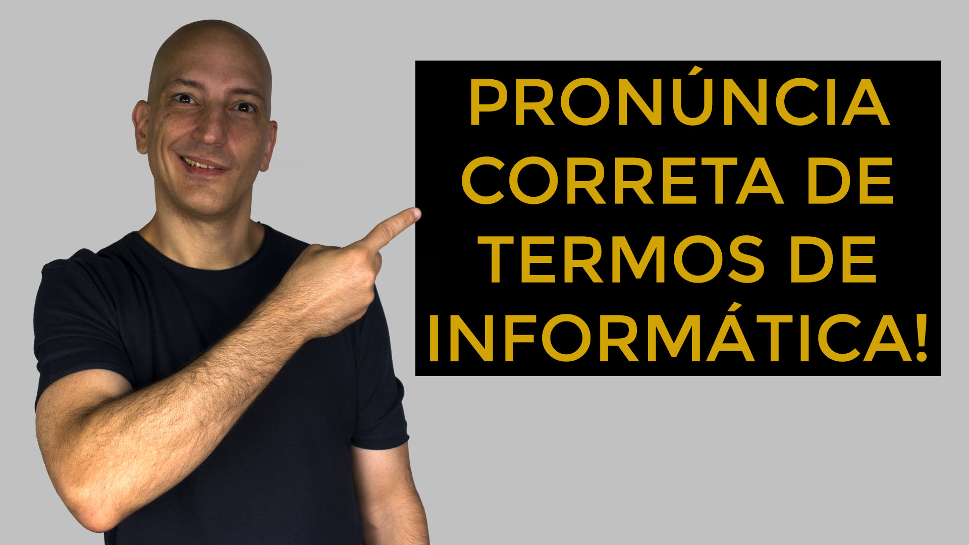 Pronúncia correta de termos de informática