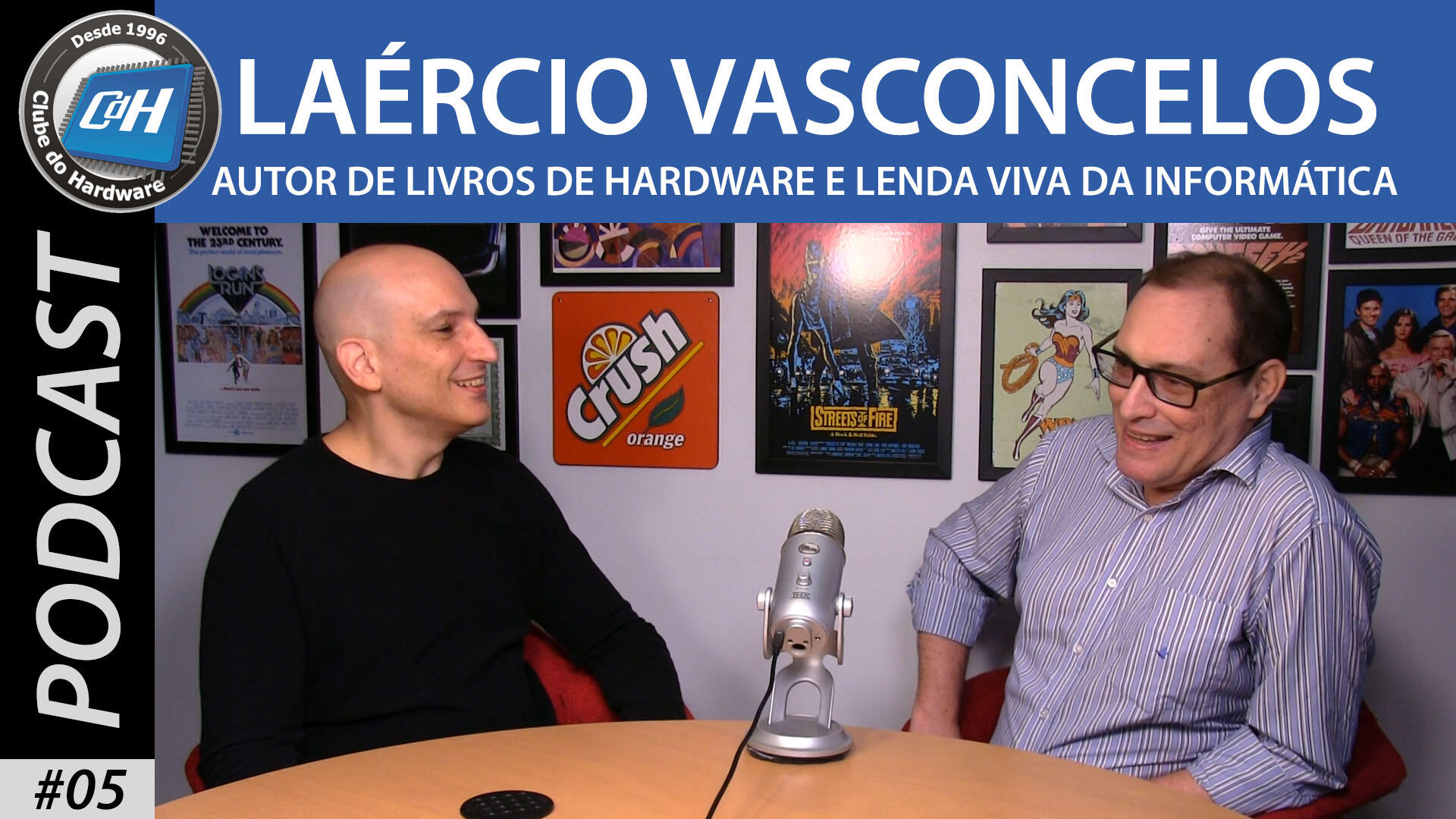 Podcast CdH #05: Laércio Vasconcelos