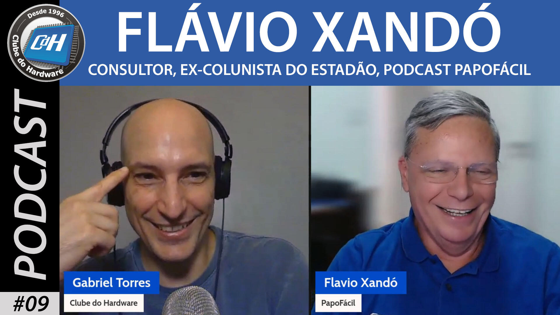 Podcast CdH #09: Flávio Xandó