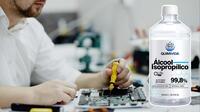 Álcool isopropílico, o produto correto para limpeza de eletrônicos
