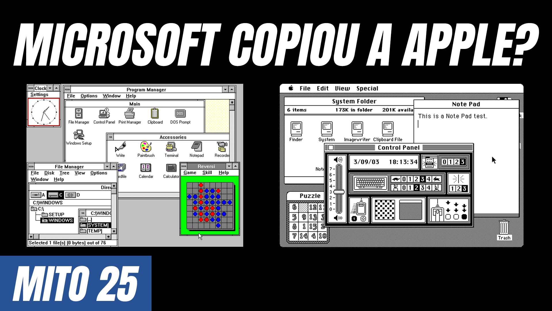 A Microsoft copiou a Apple? - Mitos Ep. 25