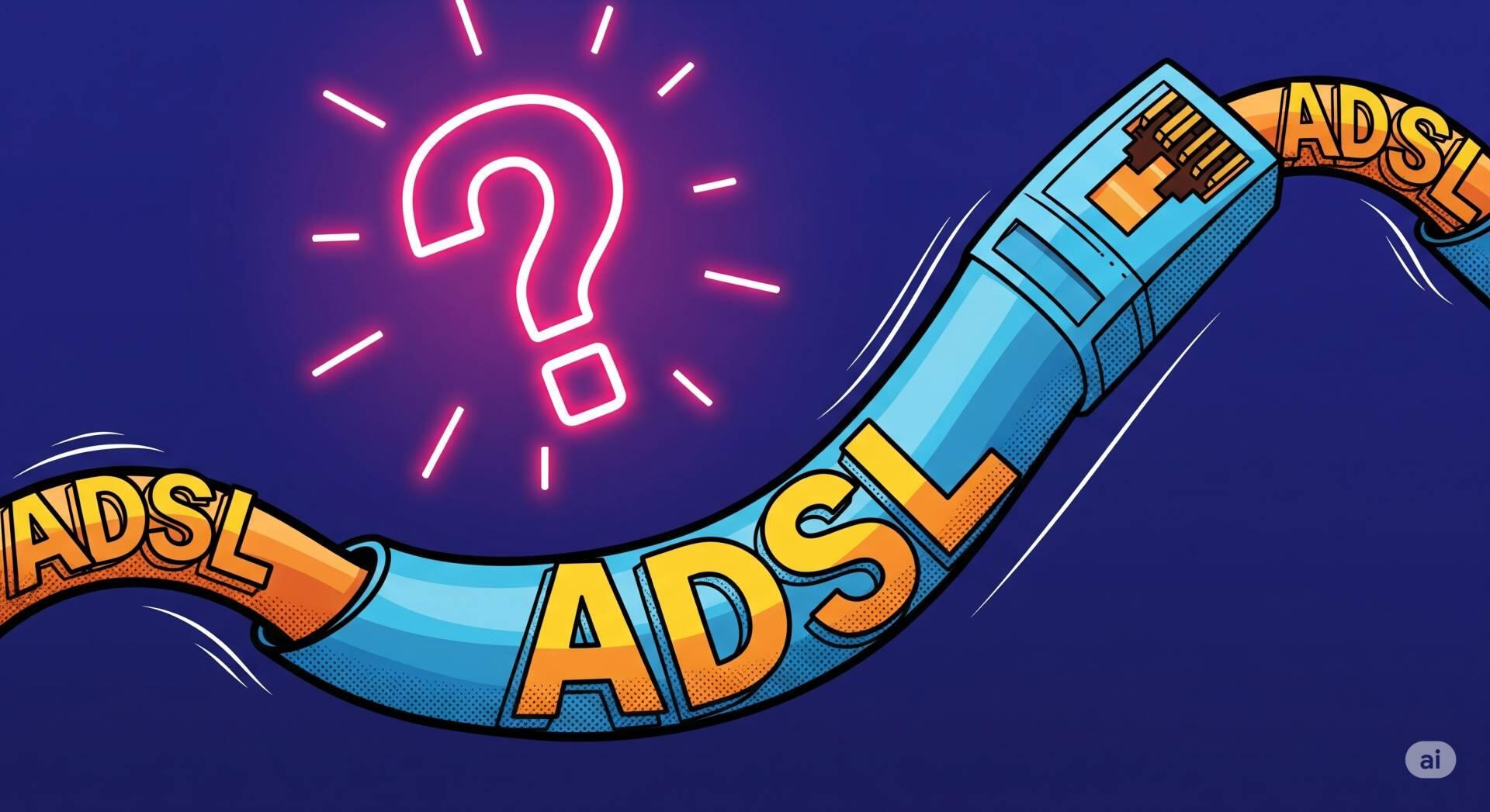 Como a conexão ADSL funciona
