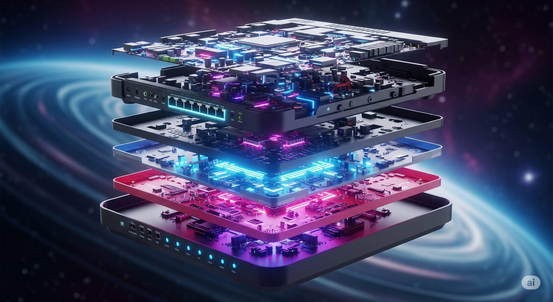 Anatomia de um roteador de banda larga