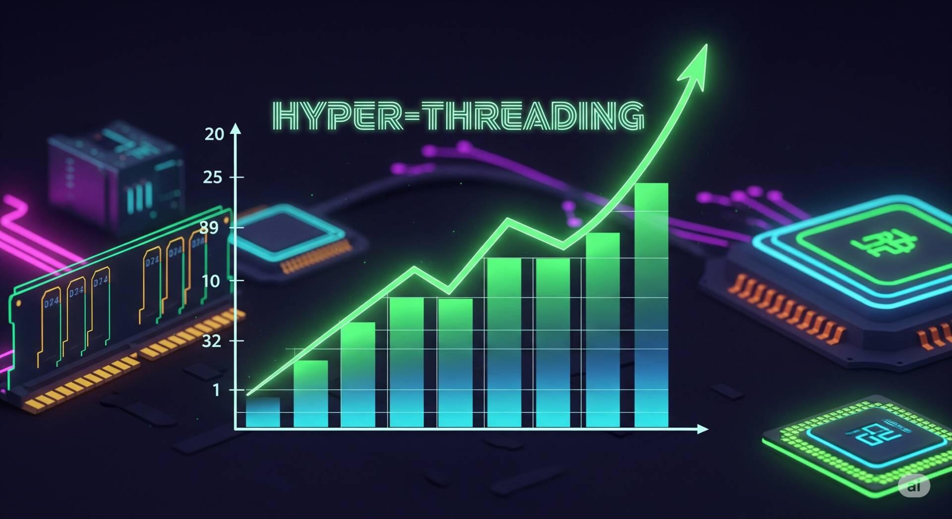 Teste de desempenho da tecnologia Hyper-Threading