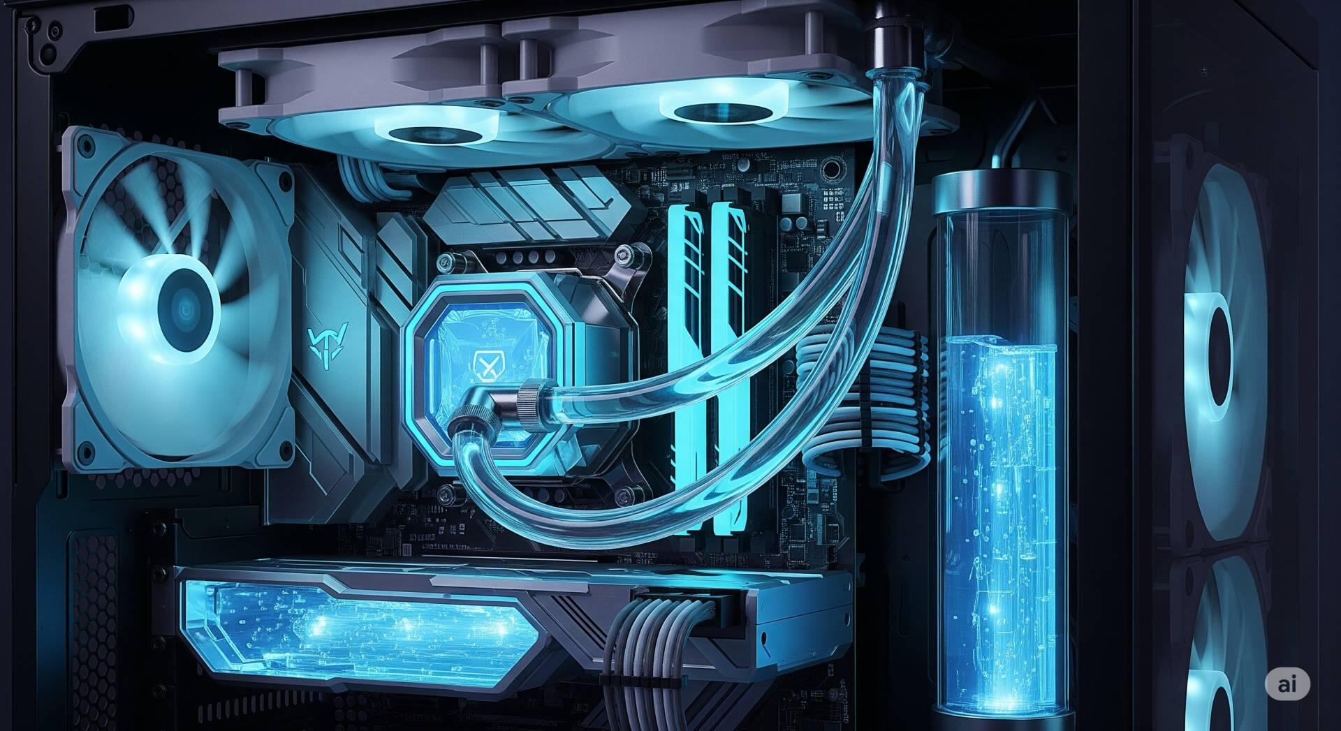 Qual a melhor configuração para as ventoinhas de um sistema de refrigeração líquida de 120 mm?