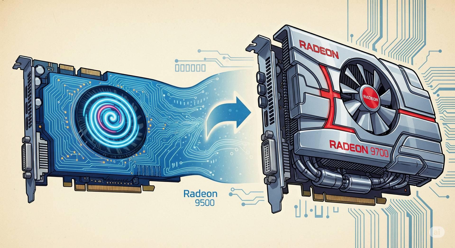 Transformando uma Radeon 9500 em uma Radeon 9700