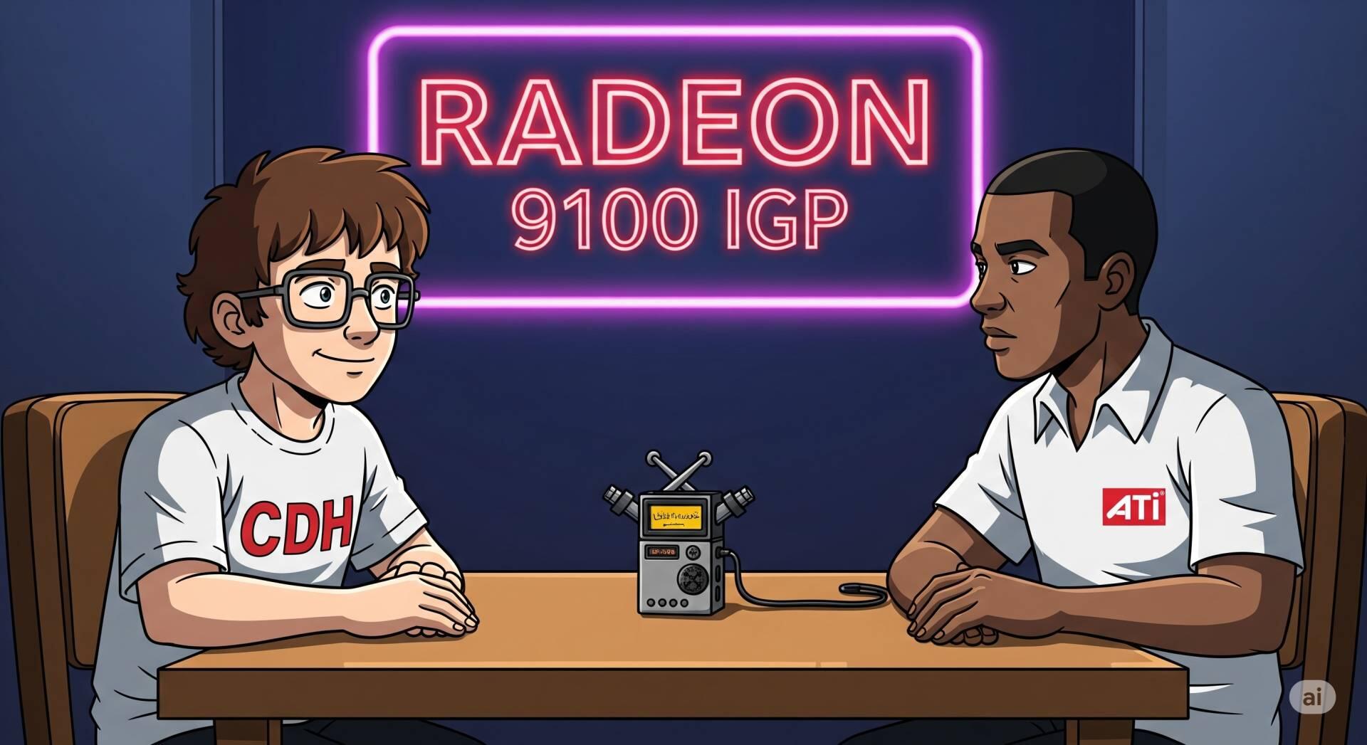 Reunião com a ATI: Radeon 9100 IGP