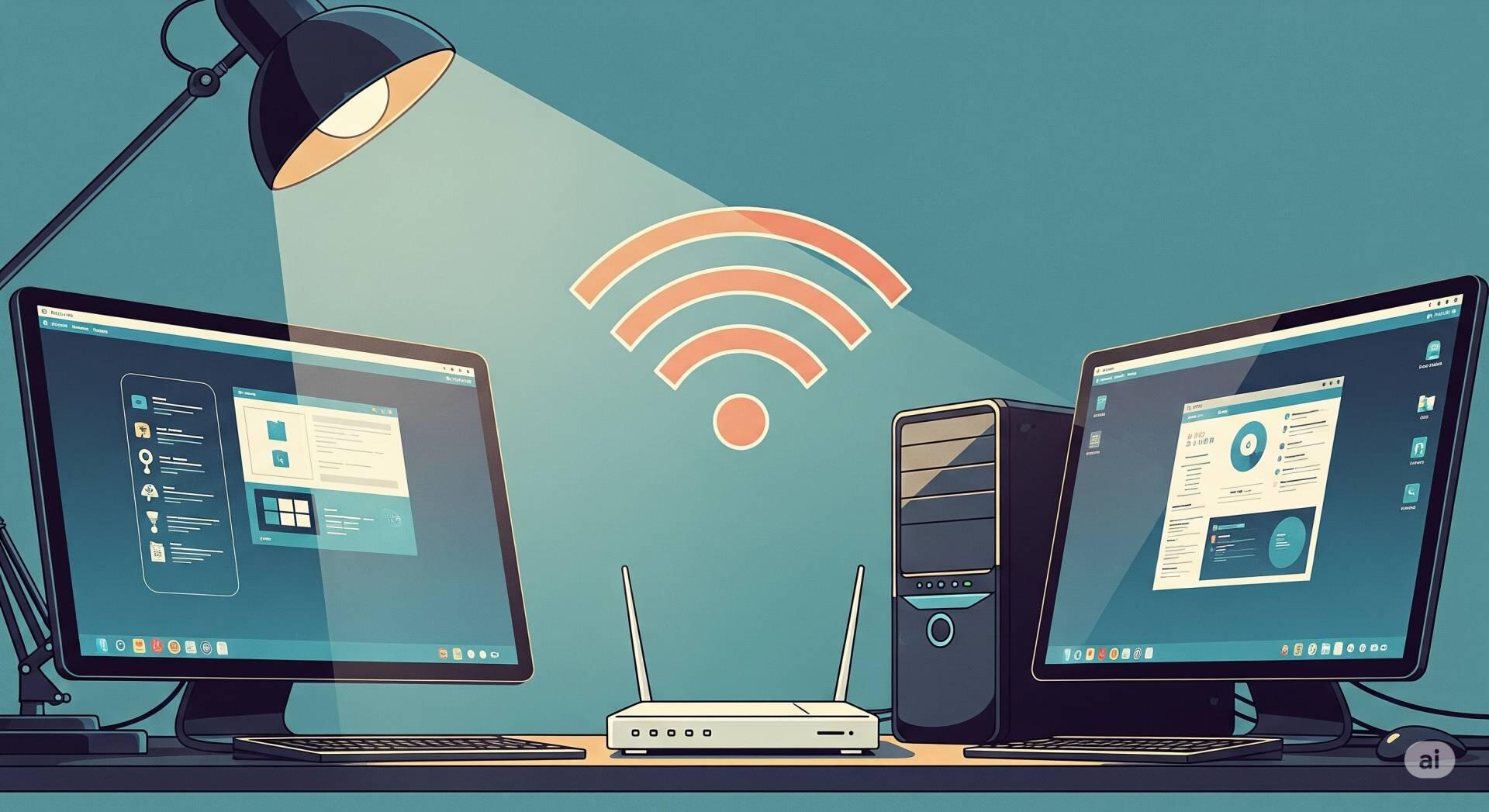 Como montar uma rede sem fio usando um roteador de banda larga