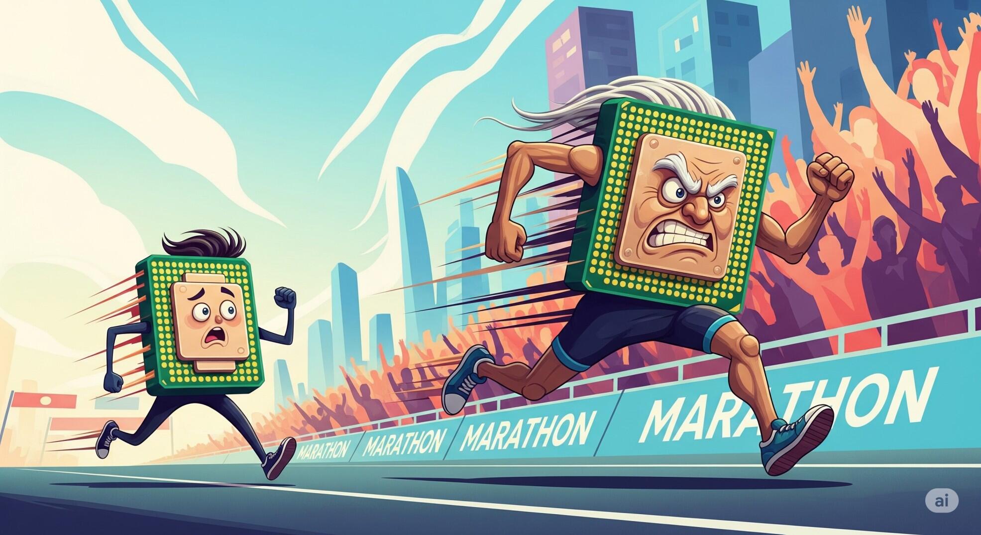 Um processador topo de linha antigo é mais rápido do que um processador básico atual? - parte 1