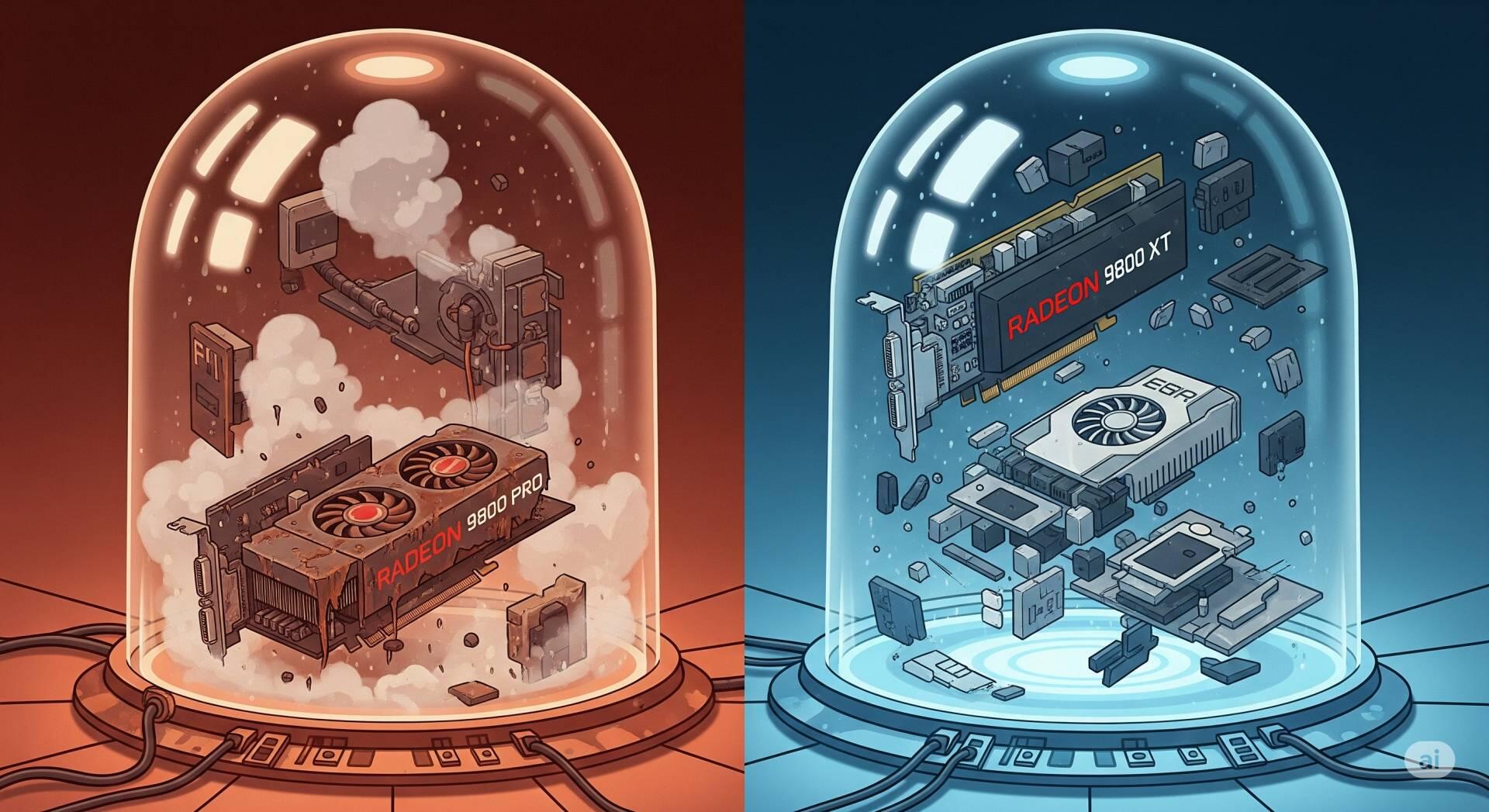 Transformando sua Radeon 9800 Pro em uma Radeon 9800 XT