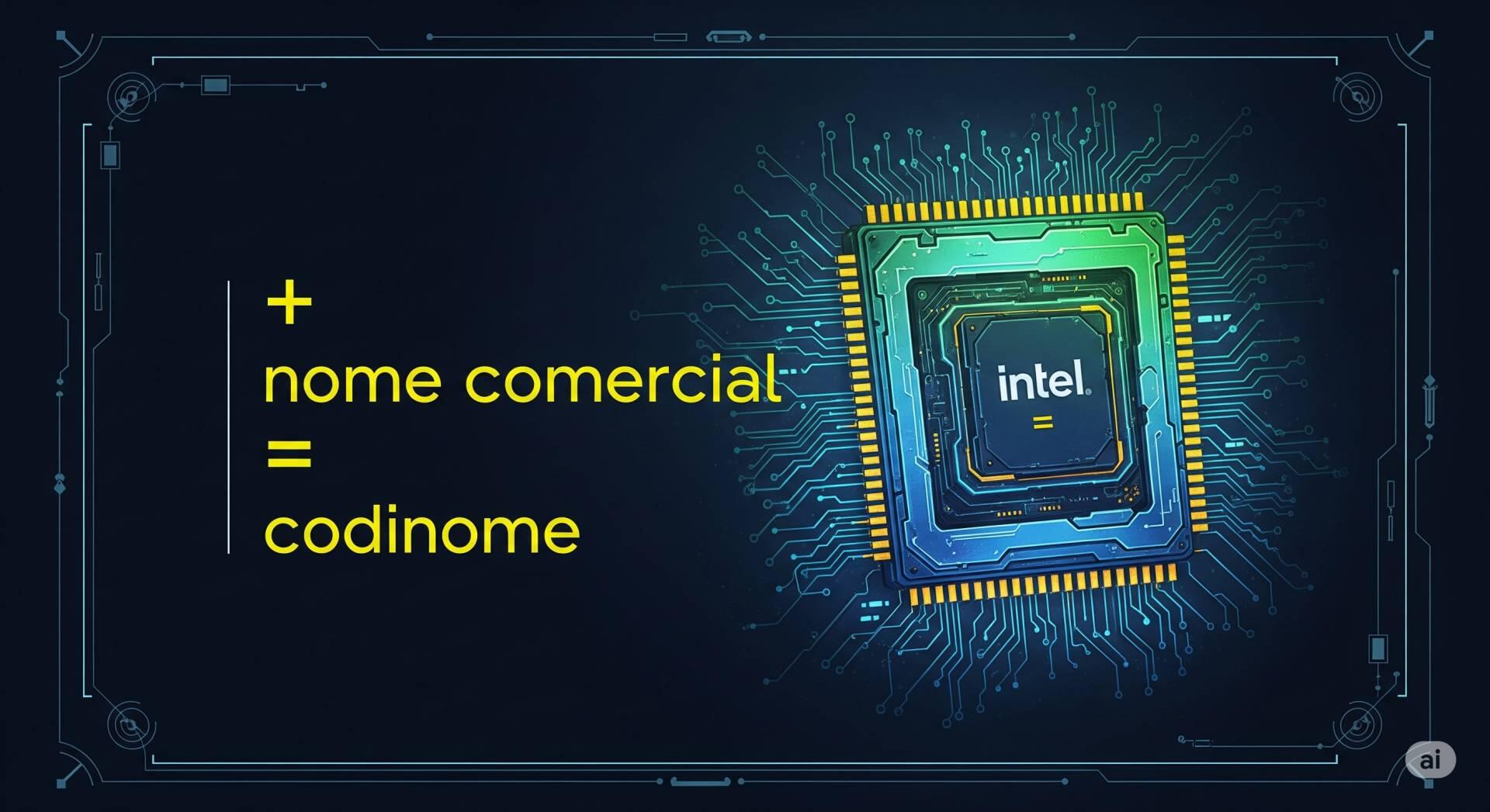 Tabela de codinomes dos chipsets da Intel