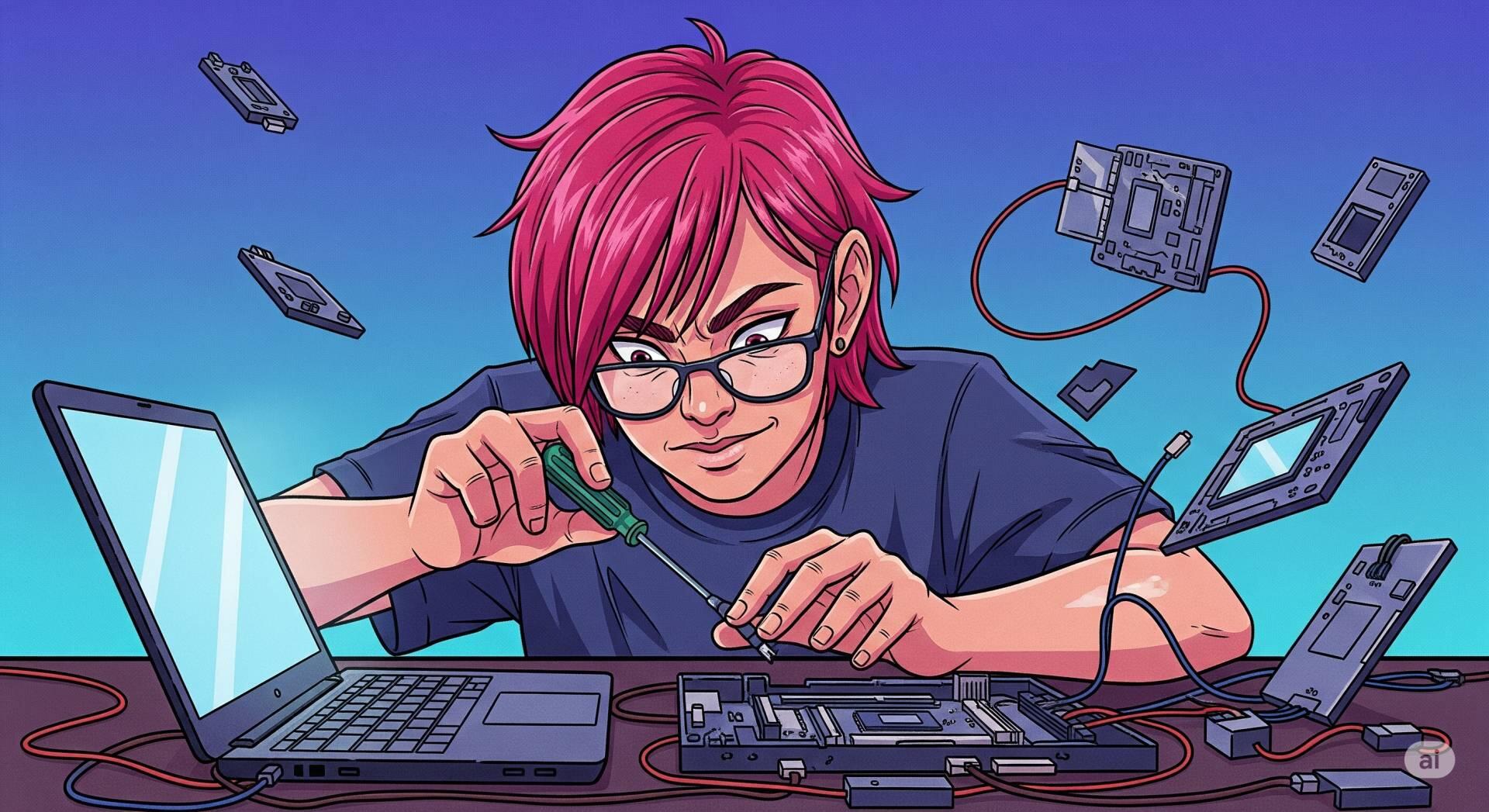 Será que algum dia teremos notebooks do tipo “monte-você-mesmo”?