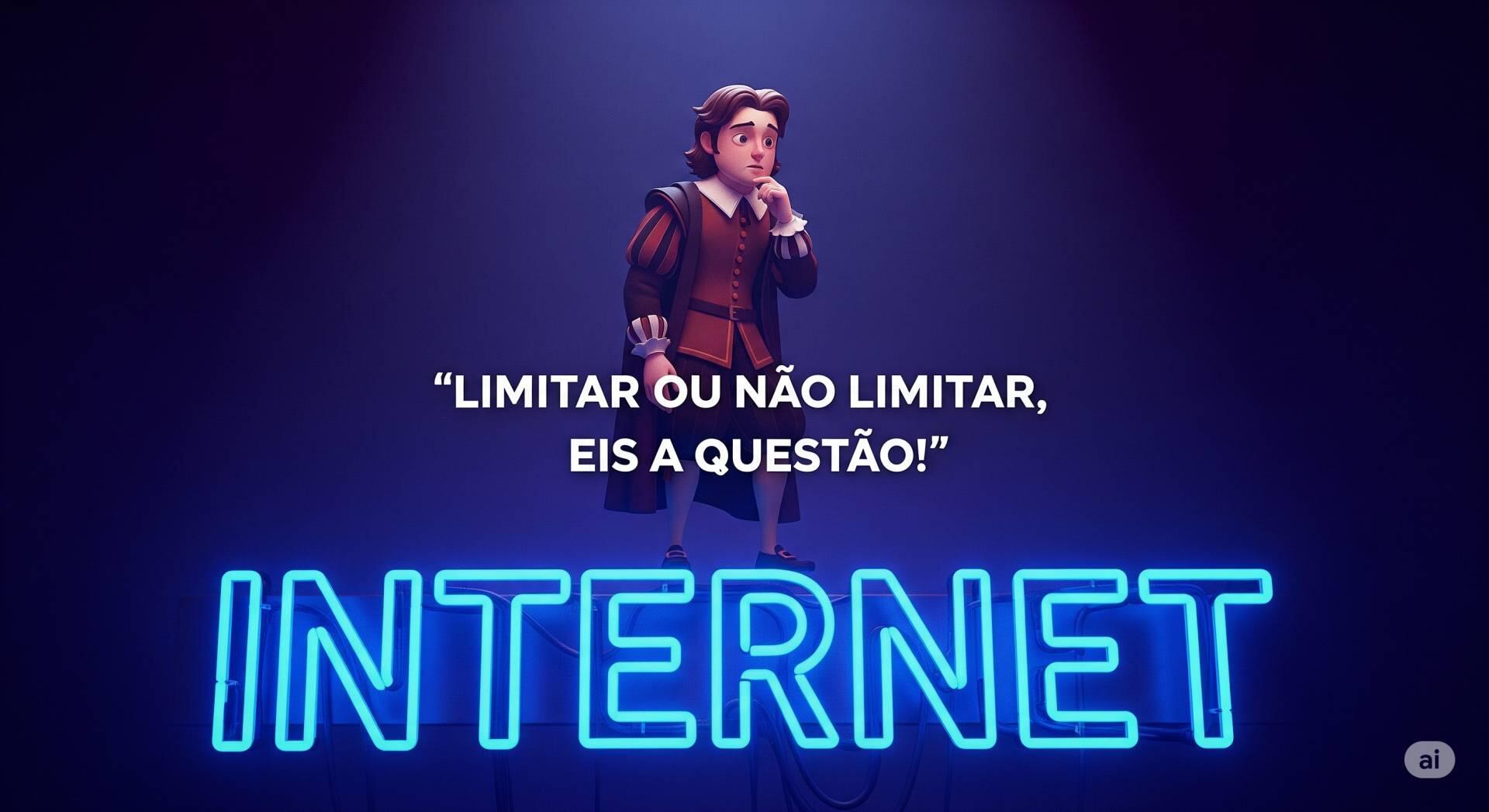 Internet: limitar ou não limitar, eis a questão!