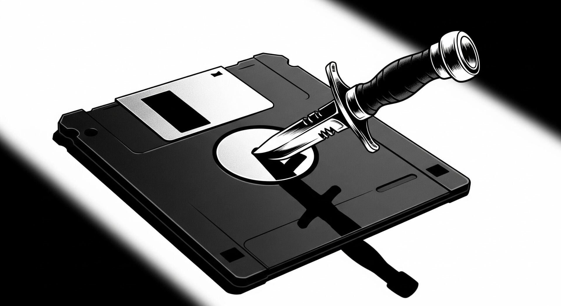 O disquete assassino