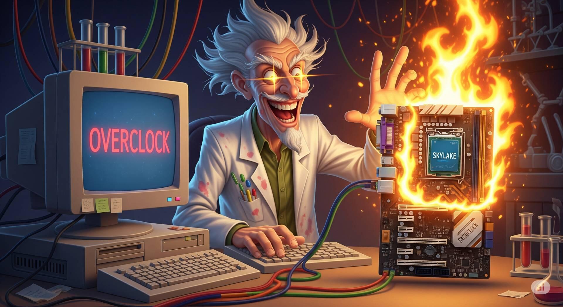 Overclock com os processadores Core i de sexta geração (Skylake)