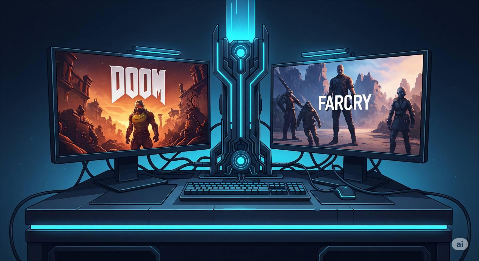 Testando o desempenho 3D da sua máquina com o Doom 3 e com o Far Cry