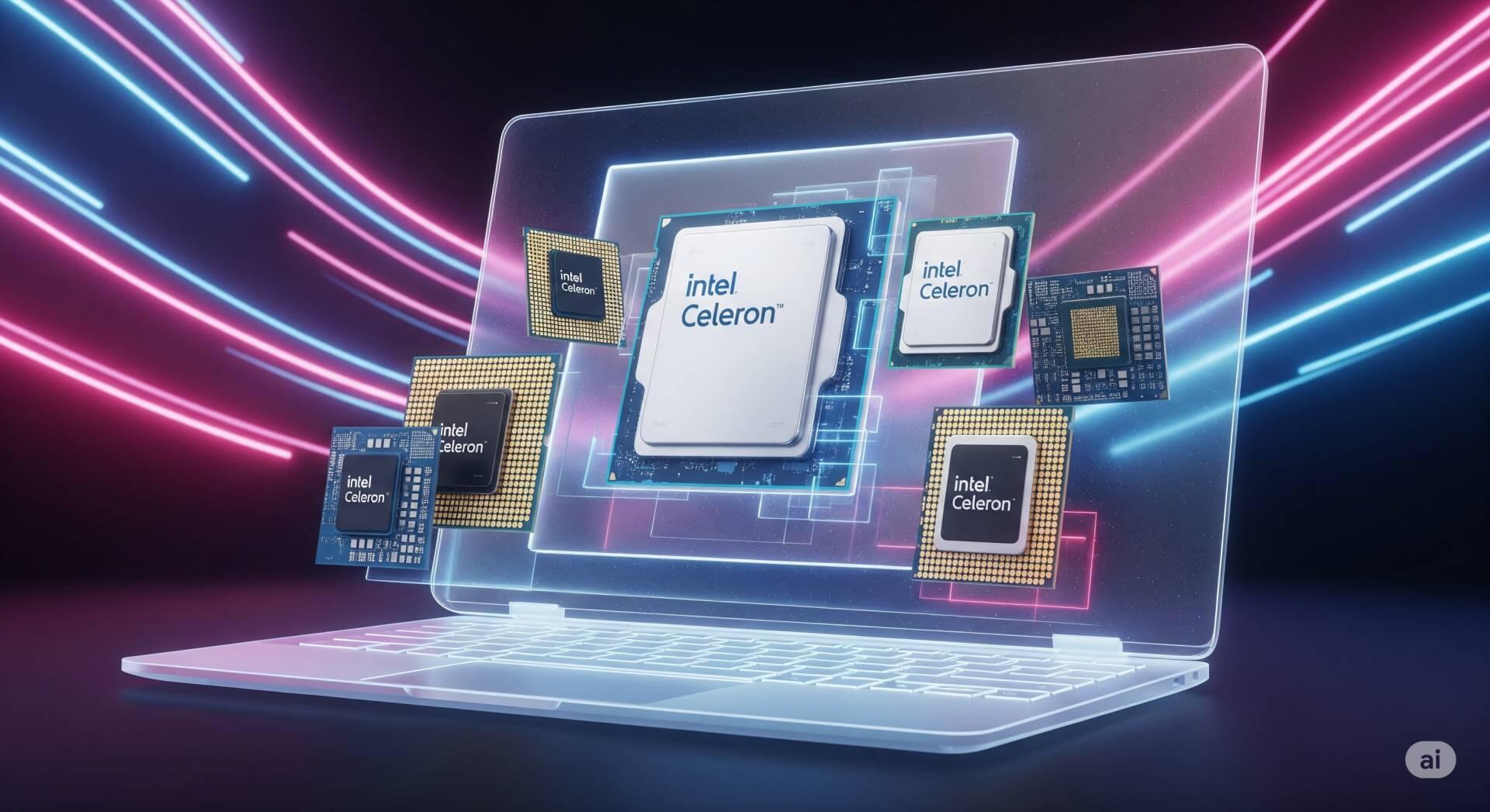 Todos os modelos do Celeron para notebooks