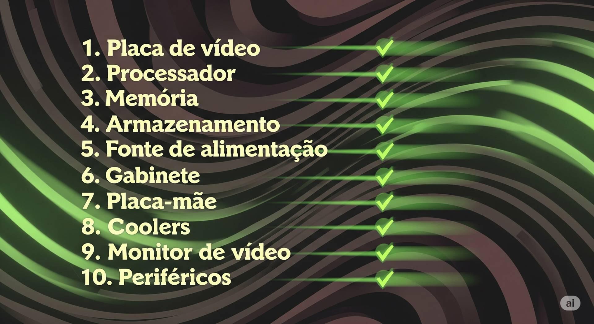 Dez coisas que você deve levar em conta ao comprar um computador para jogos