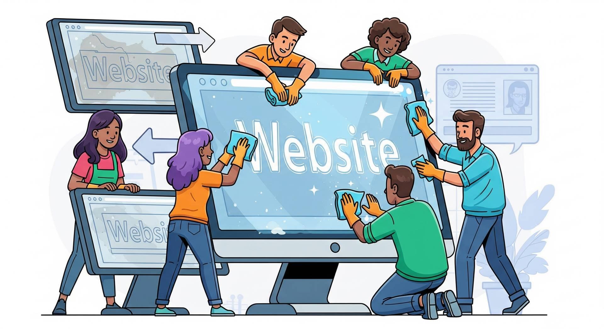 Agilizando a manutenção de seu website