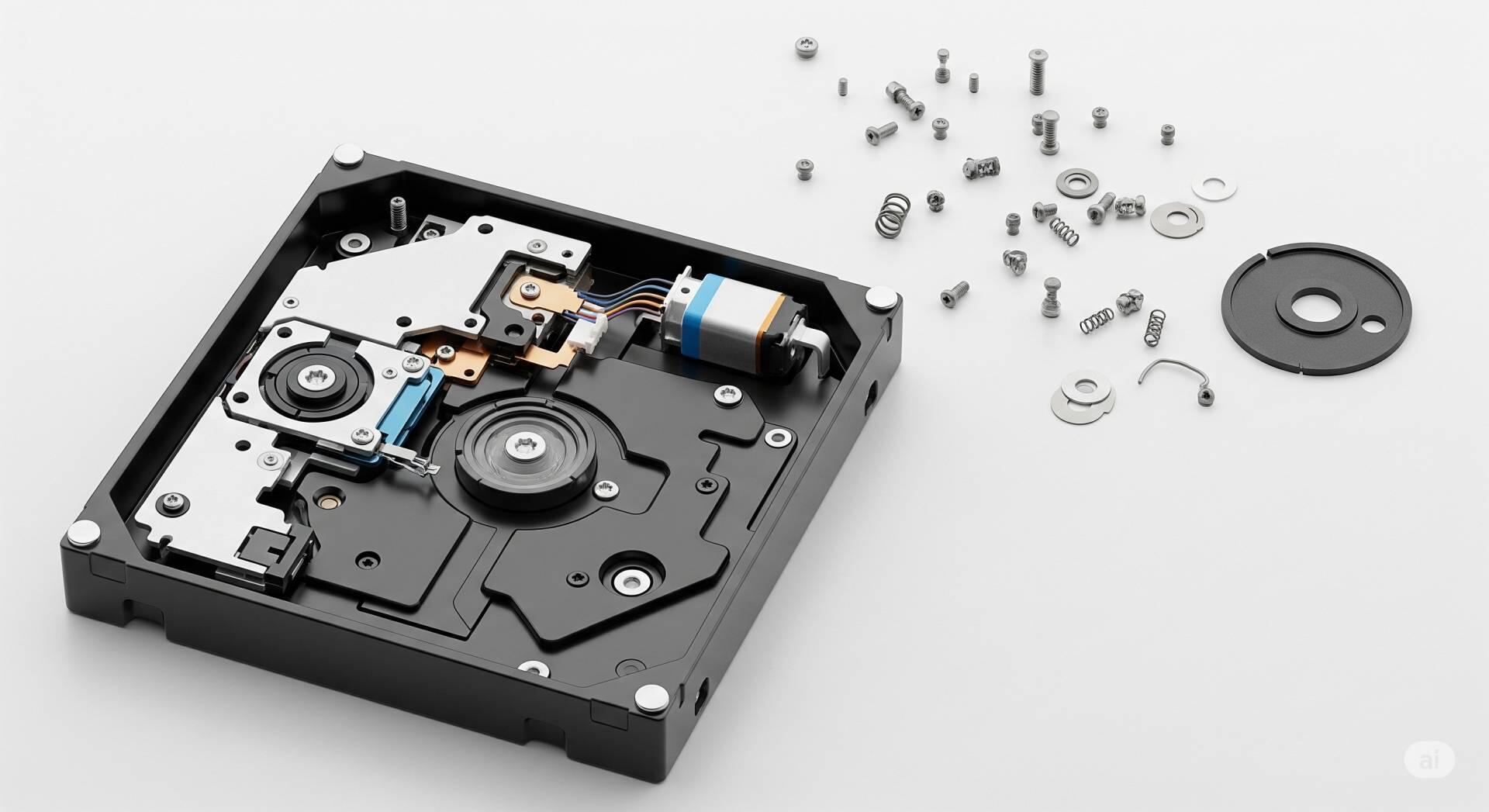 Anatomia de uma unidade óptica