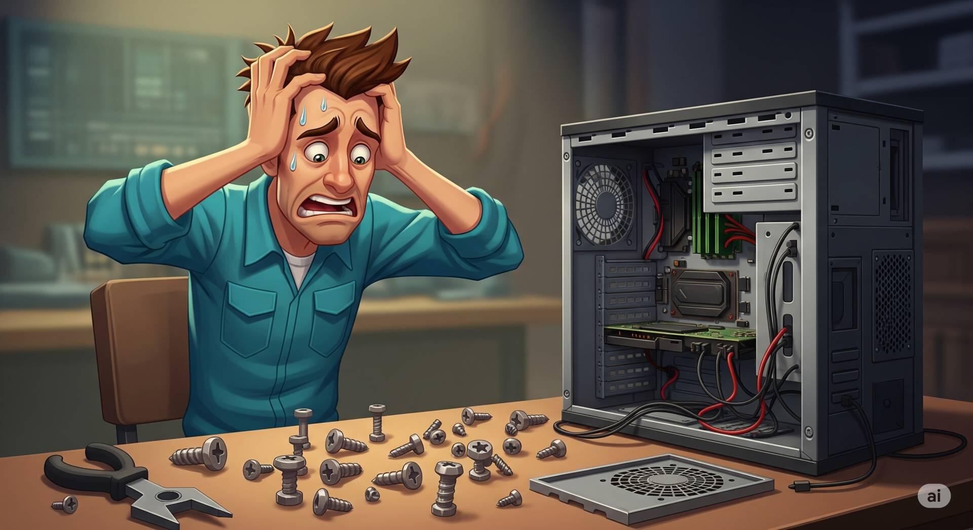 Tudo sobre os parafusos usados no PC