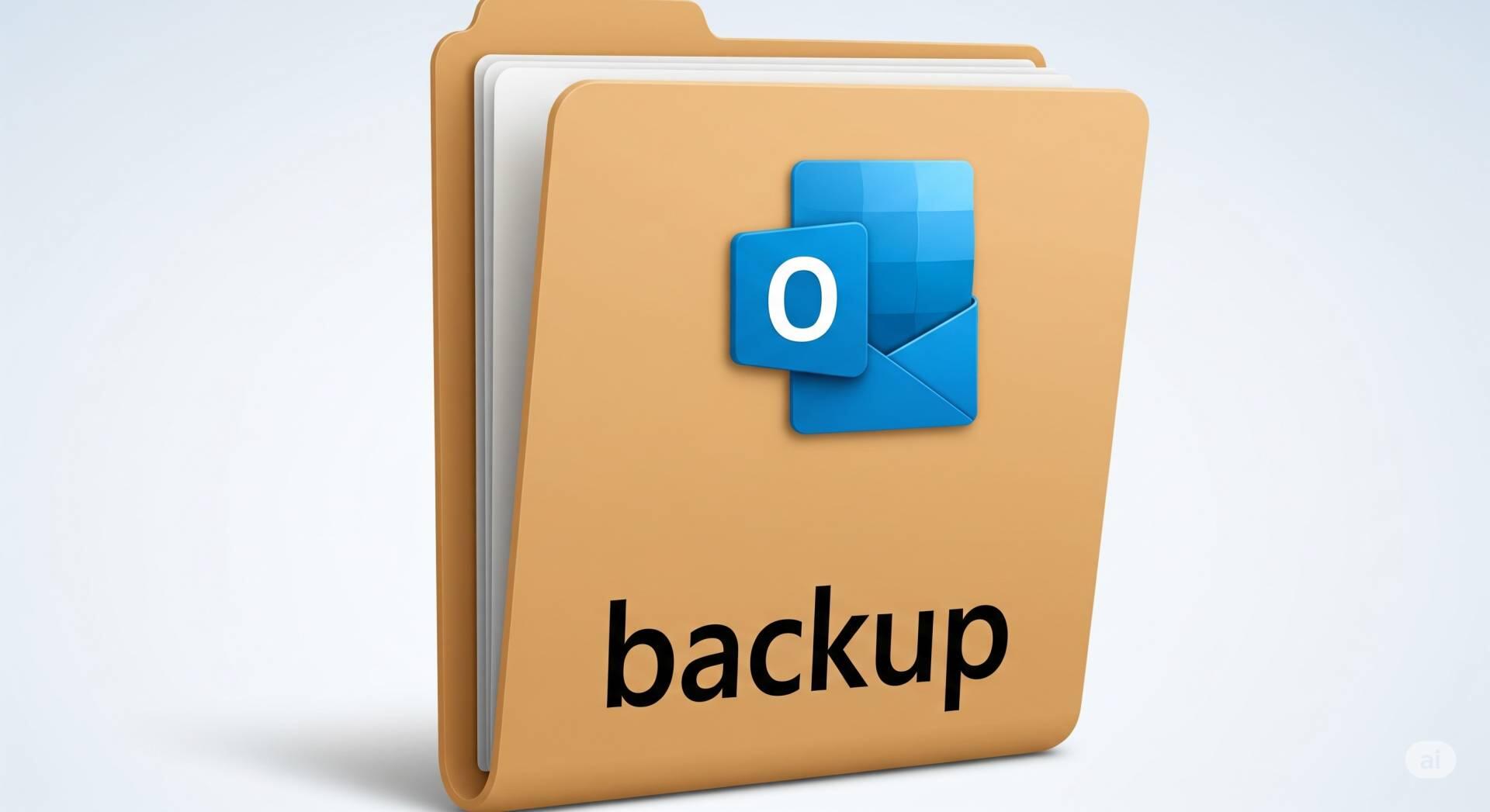 Fazendo backup dos e-mails do Outlook