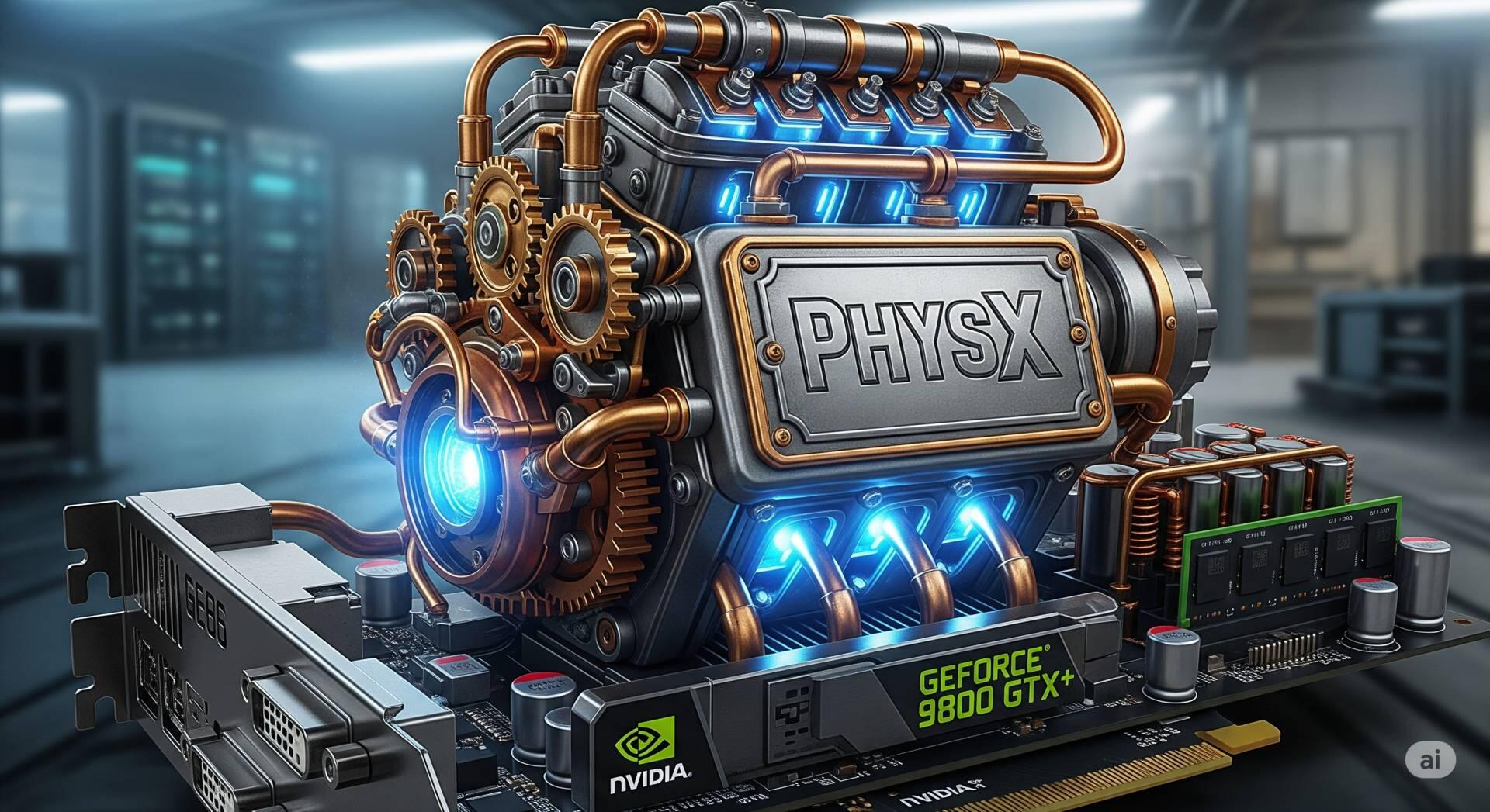 A nova GeForce 9800 GTX+ e PhysX