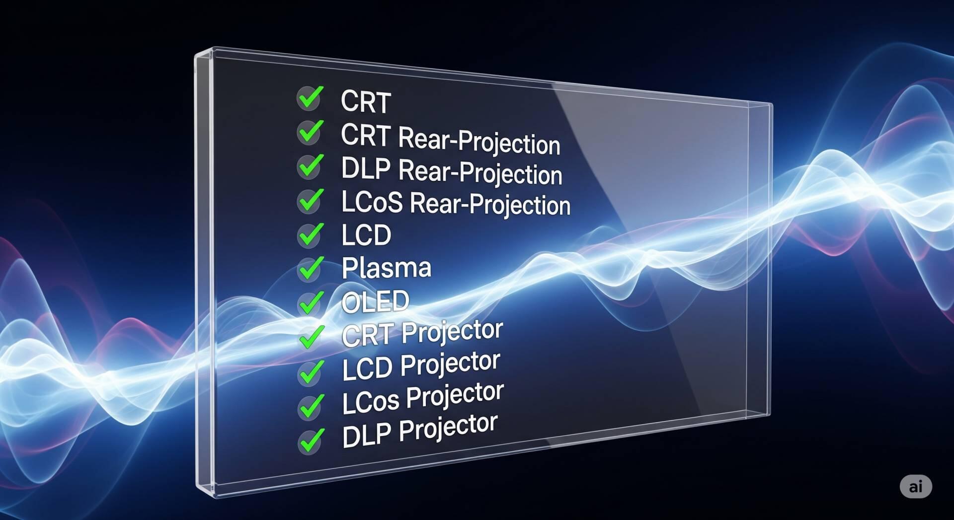 Tudo sobre tecnologias de TVs