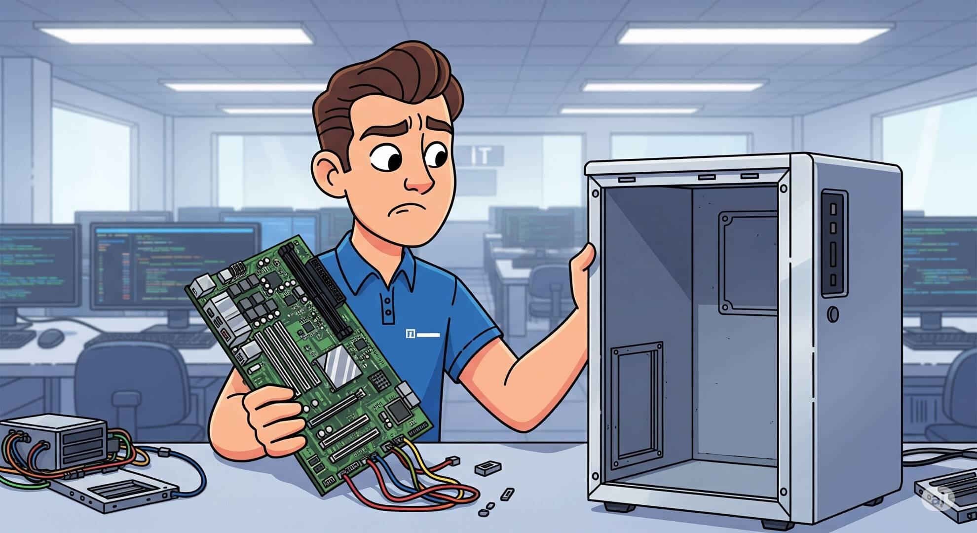 Como instalar uma placa-mãe