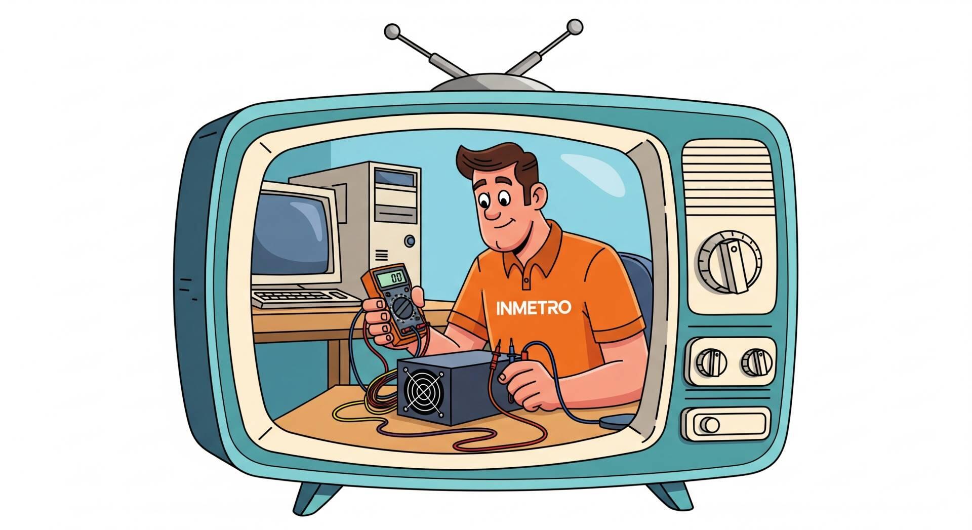 O Inmetro e o teste de fontes no “Fantástico”