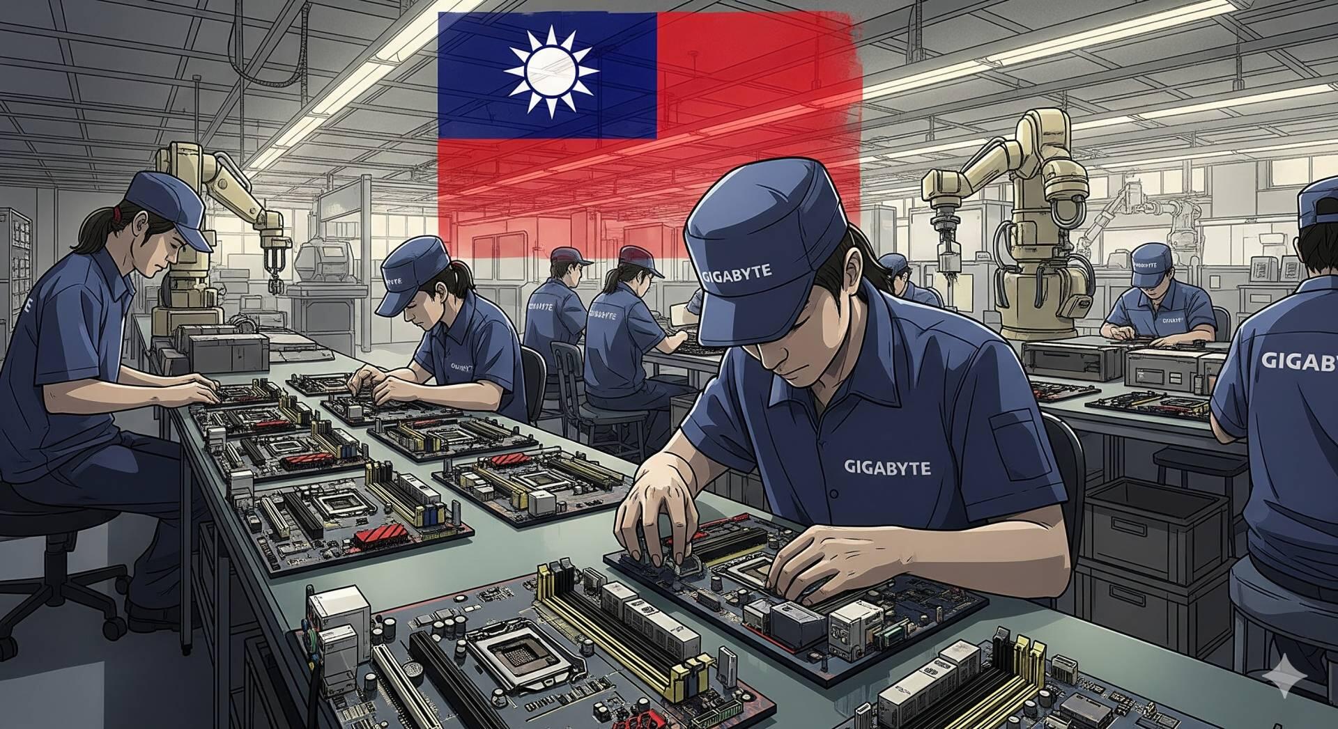 Visita a fábrica da Gigabyte em Nan-Ping, Taiwan