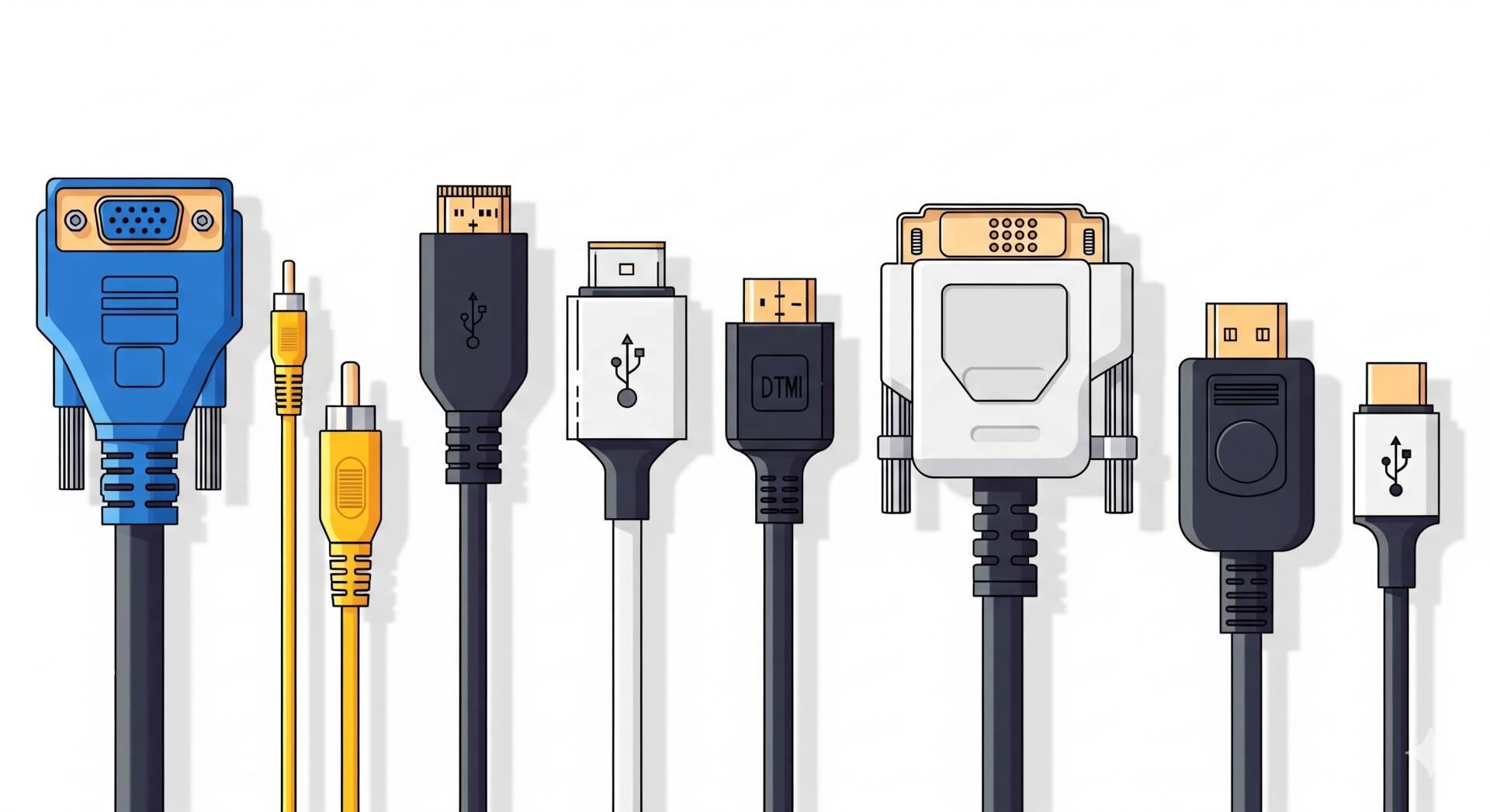 Tudo sobre conectores de vídeo