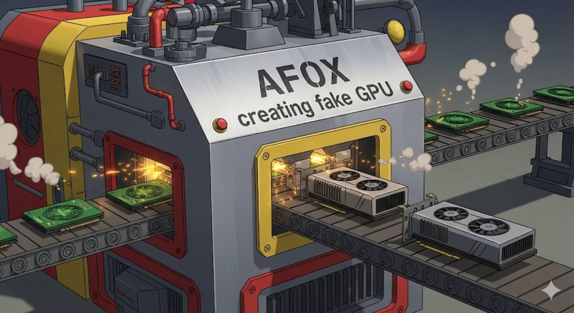 Falsificação de placas de vídeo