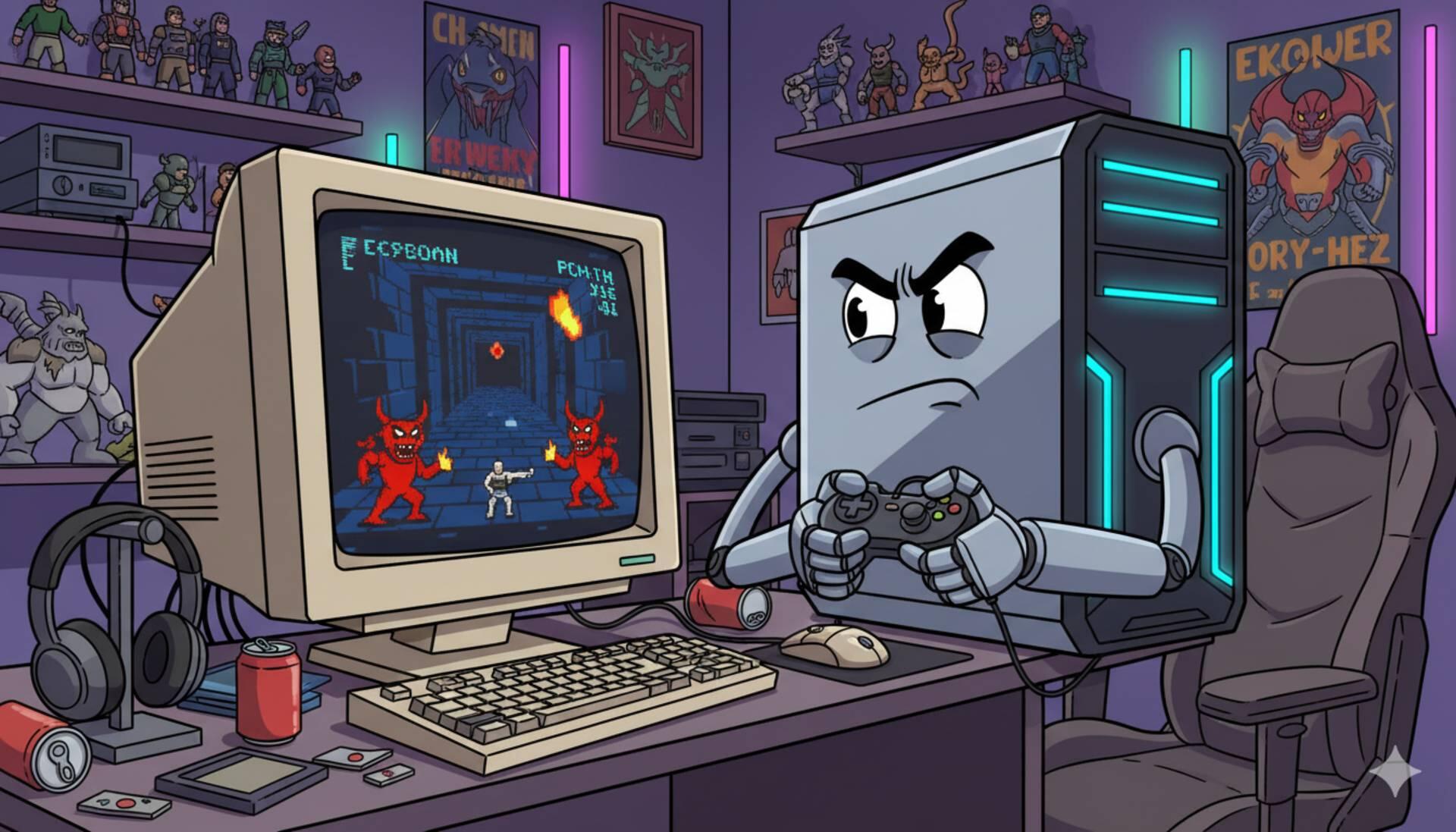 Lembra da porta para joystick?