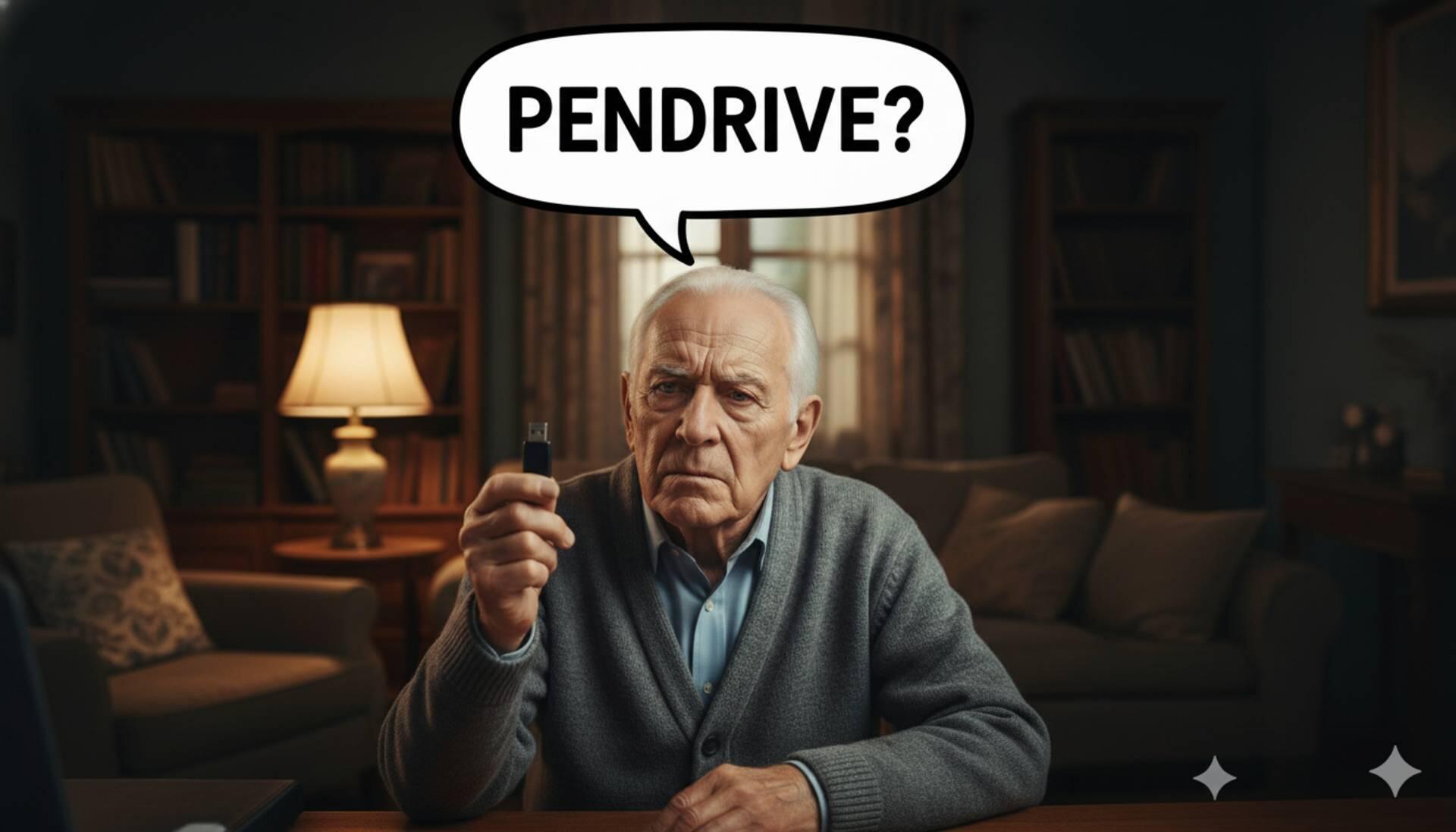 Por que chamamos memória USB de pendrive? - Mitos Ep. 23