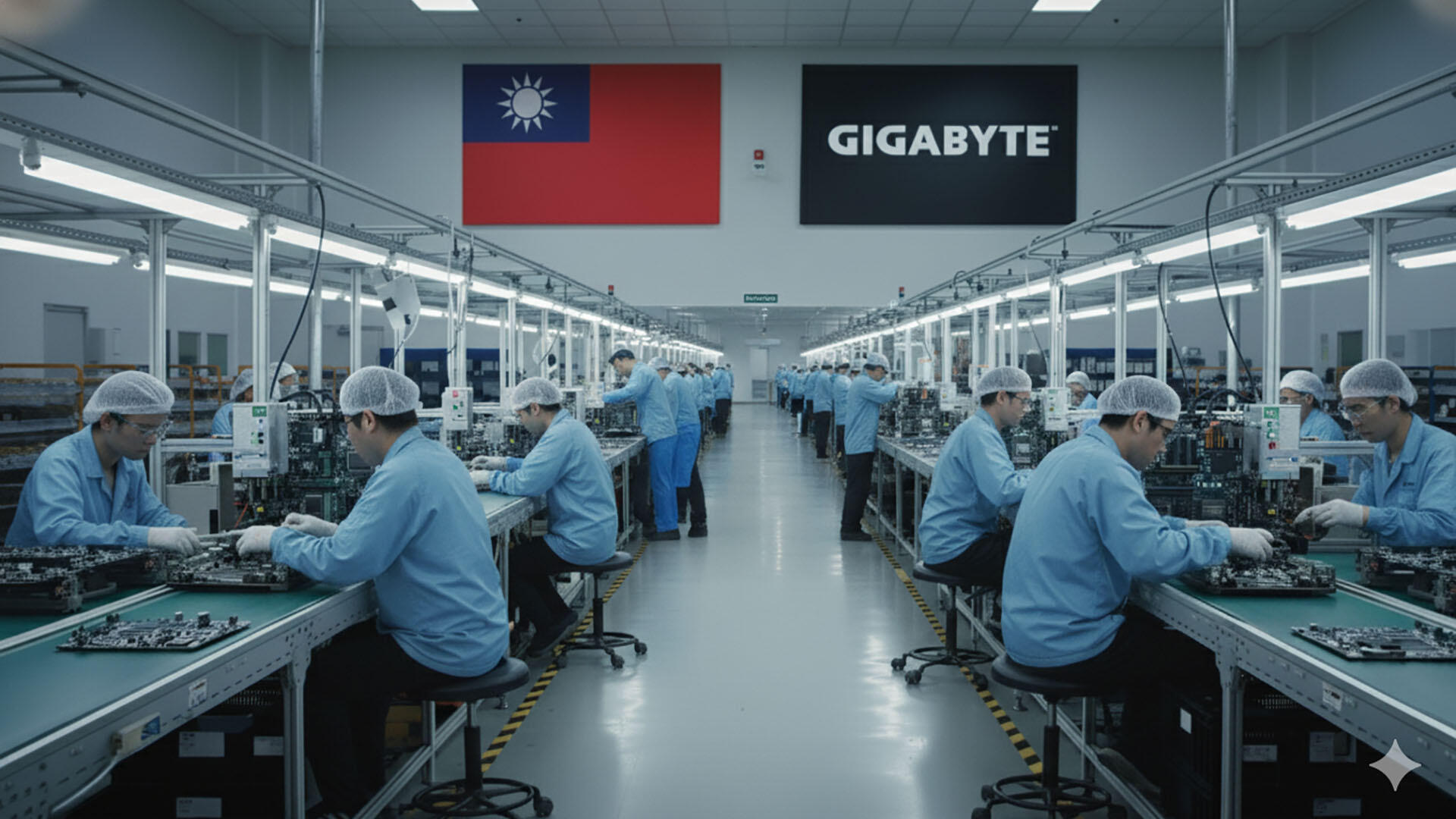 Visita à fábrica da Gigabyte em Taiwan