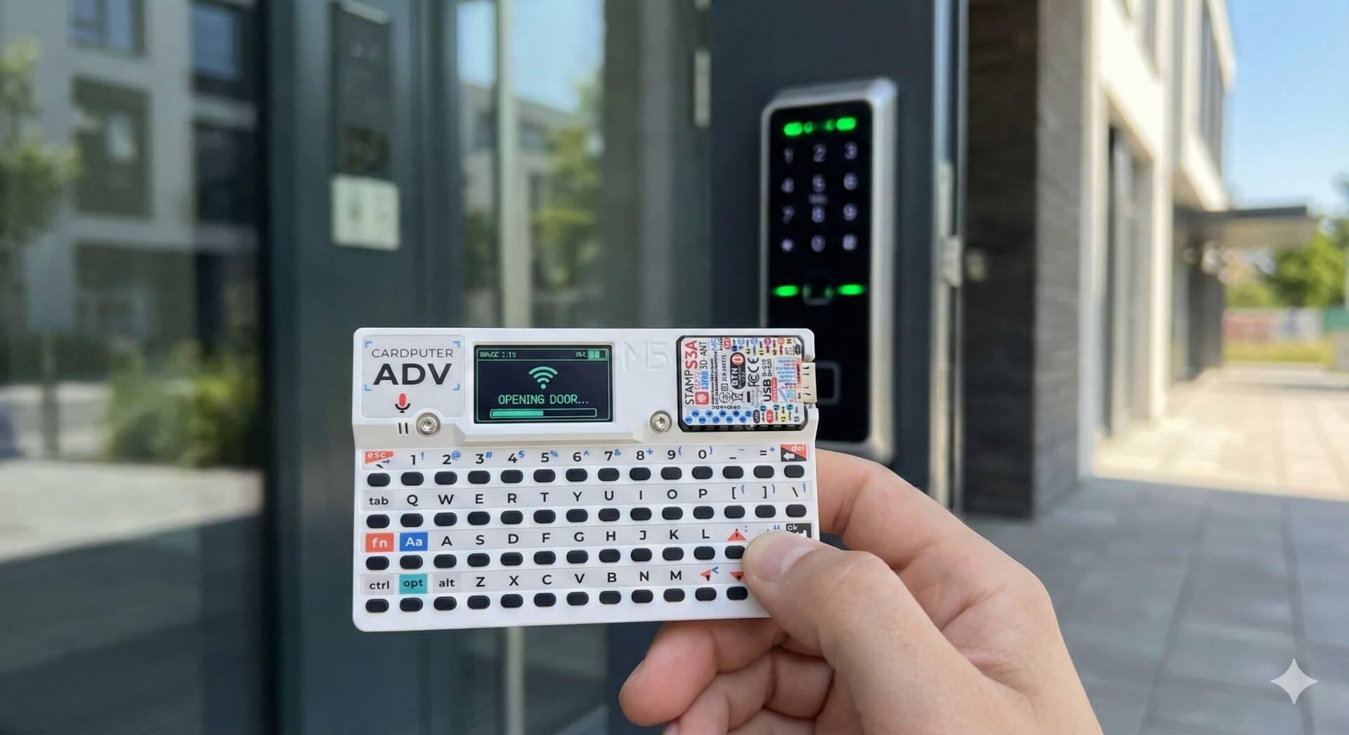 Minicomputador hacker: Cardputer Adv