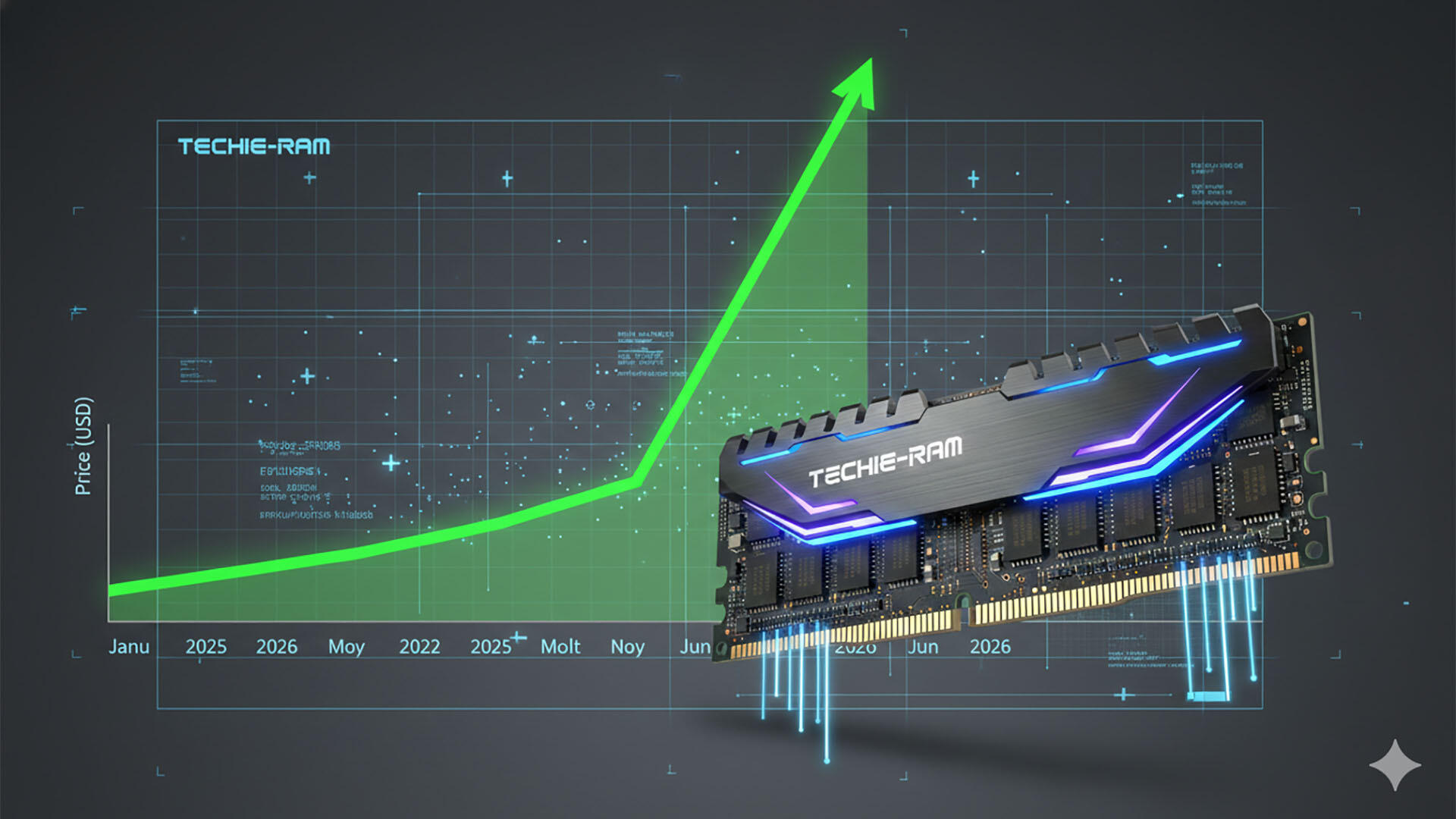 A crise do mercado de memórias