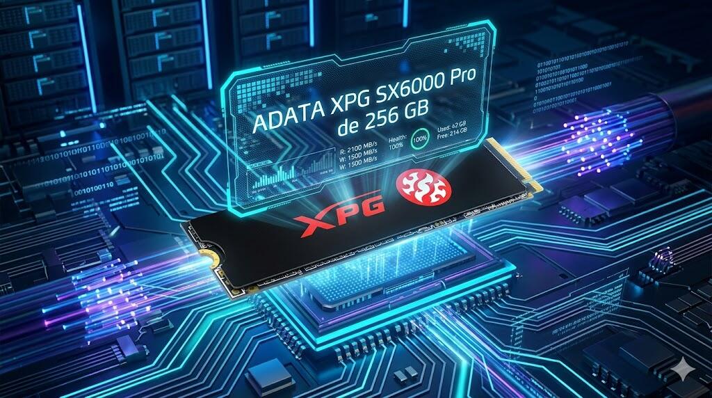 Teste do SSD ADATA XPG SX6000 Pro de 256 GB