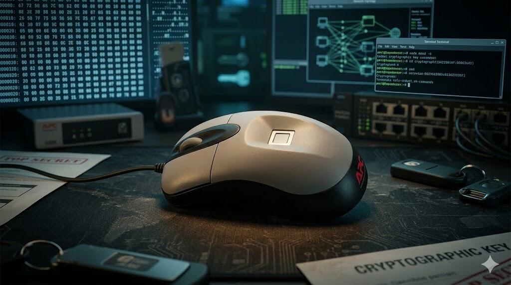 Mais informações sobre "APC Biometric Mouse Password Manager"