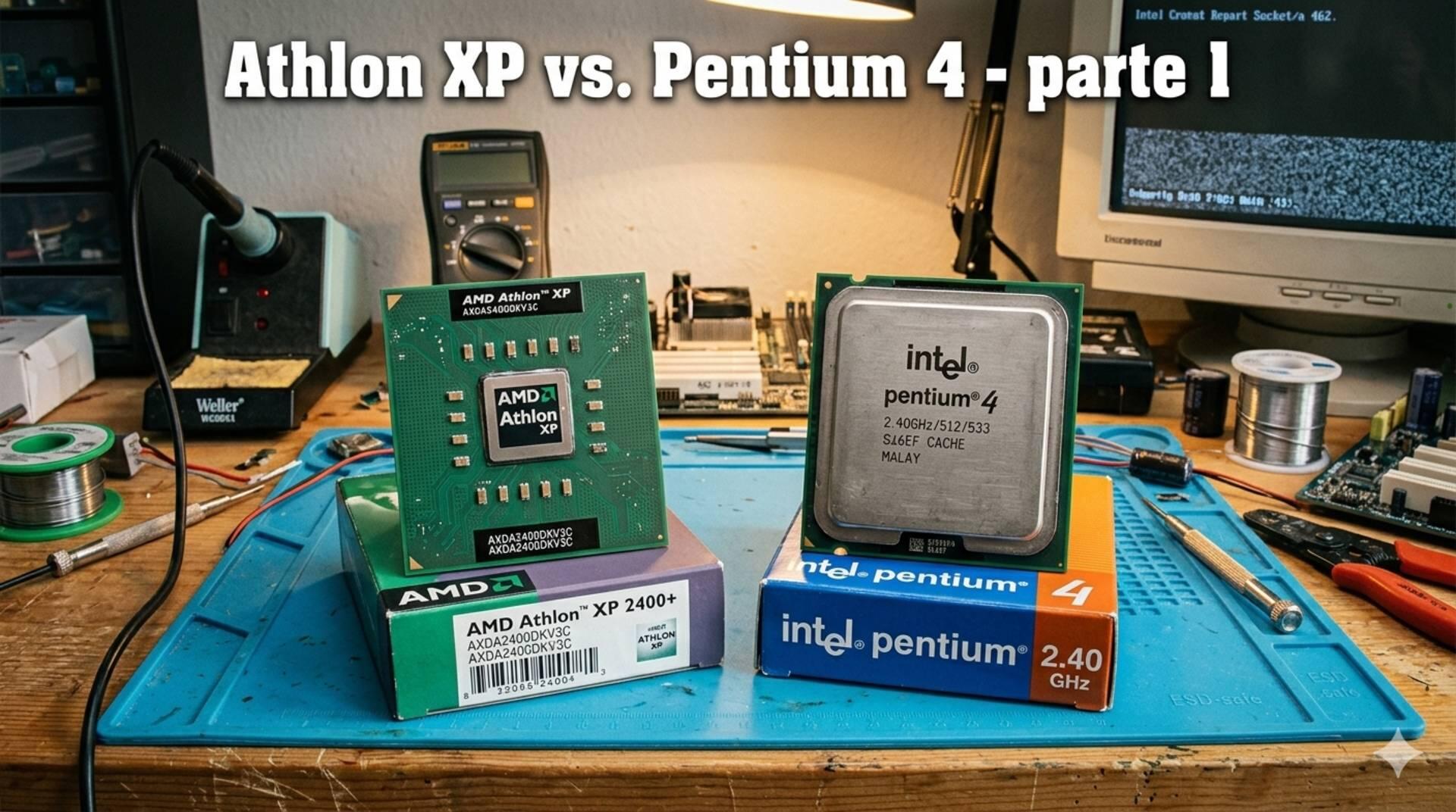 Athlon XP vs. Pentium 4 - Parte I