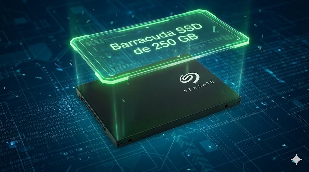Teste do SSD Seagate Barracuda SSD de 250 GB