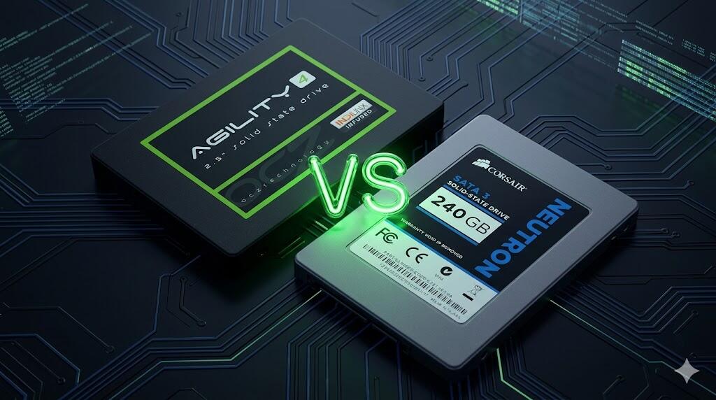 Mais informações sobre "Teste das Unidades SSD Corsair Neutron 240 GB vs. OCZ Agility 4 256 GB"