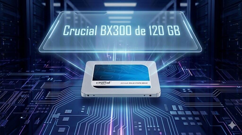 Teste do SSD Crucial BX300 de 120 GB