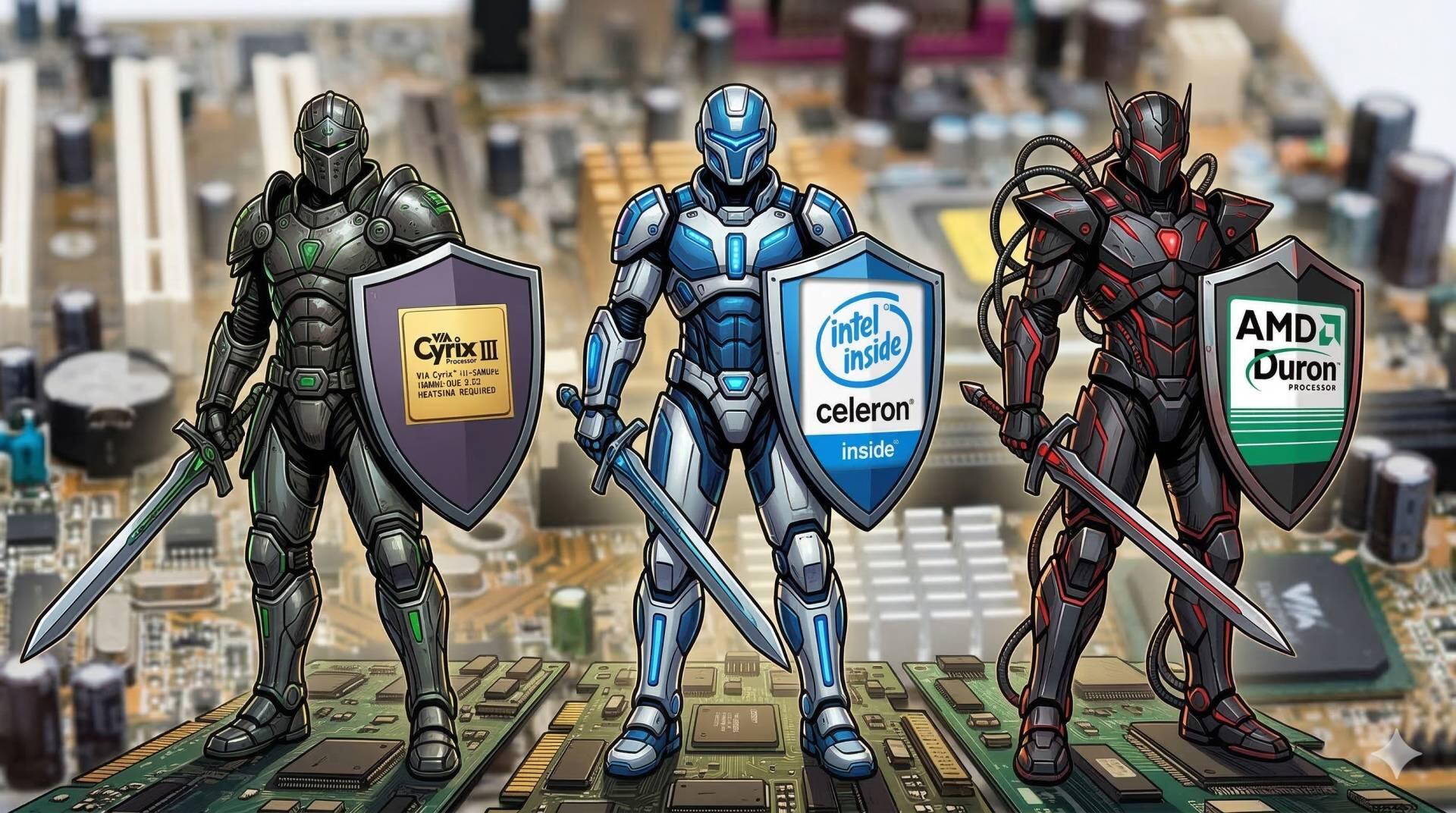 Cyrix III vs. Celeron vs. Duron